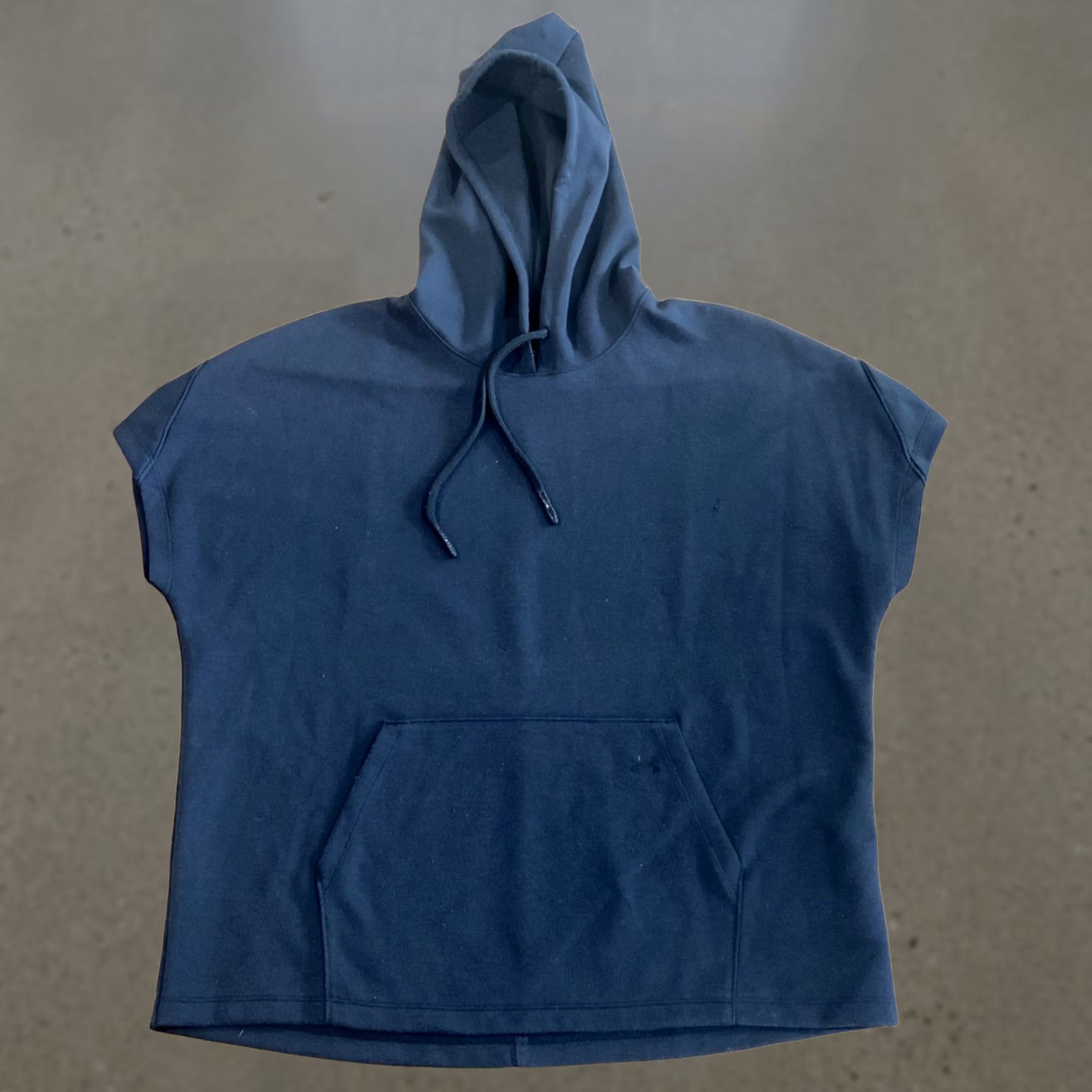Under Armour Under Armour Hoodie Shirt Black S Pullover Hooded Pockets Men Short Sleeves Subtle Drawstring Front Pocket Logo Clothing Size US S / EU 44-46 / 1 - 1 Thumbnail