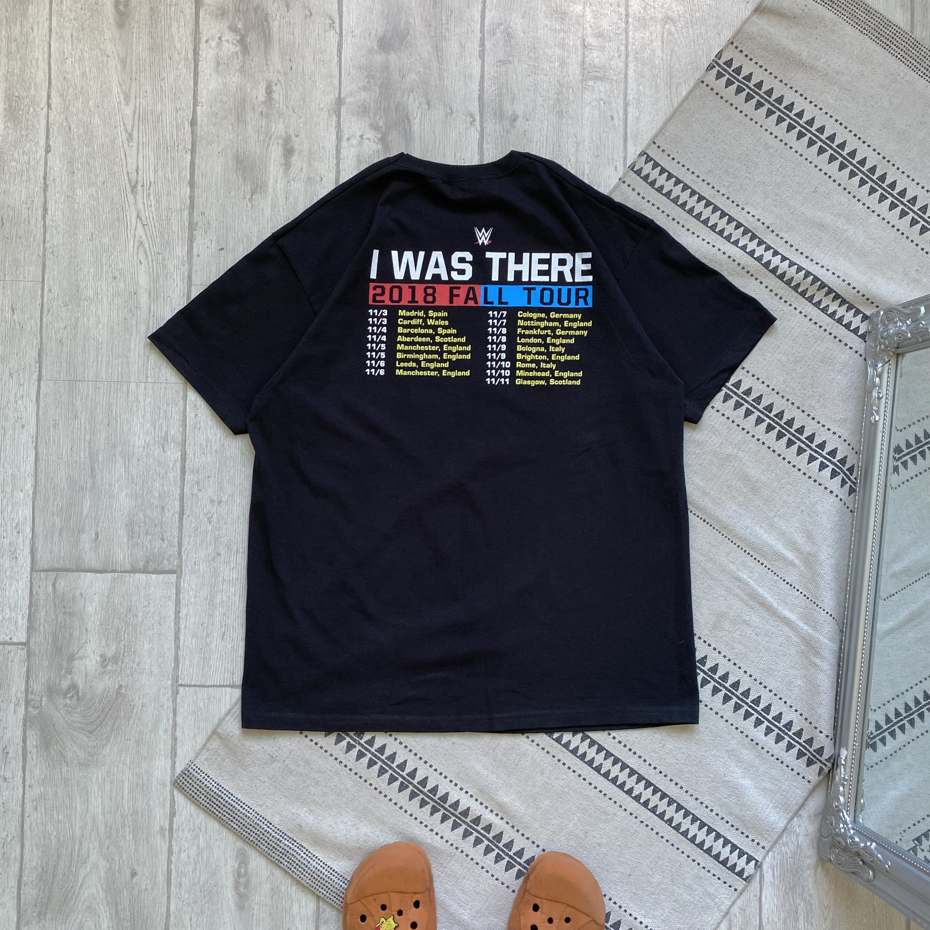 WWE WWF WWE tour Tee Wrestling John Cena Triple H CM Punk Size US XL / EU 56 / 4 - 7 Thumbnail