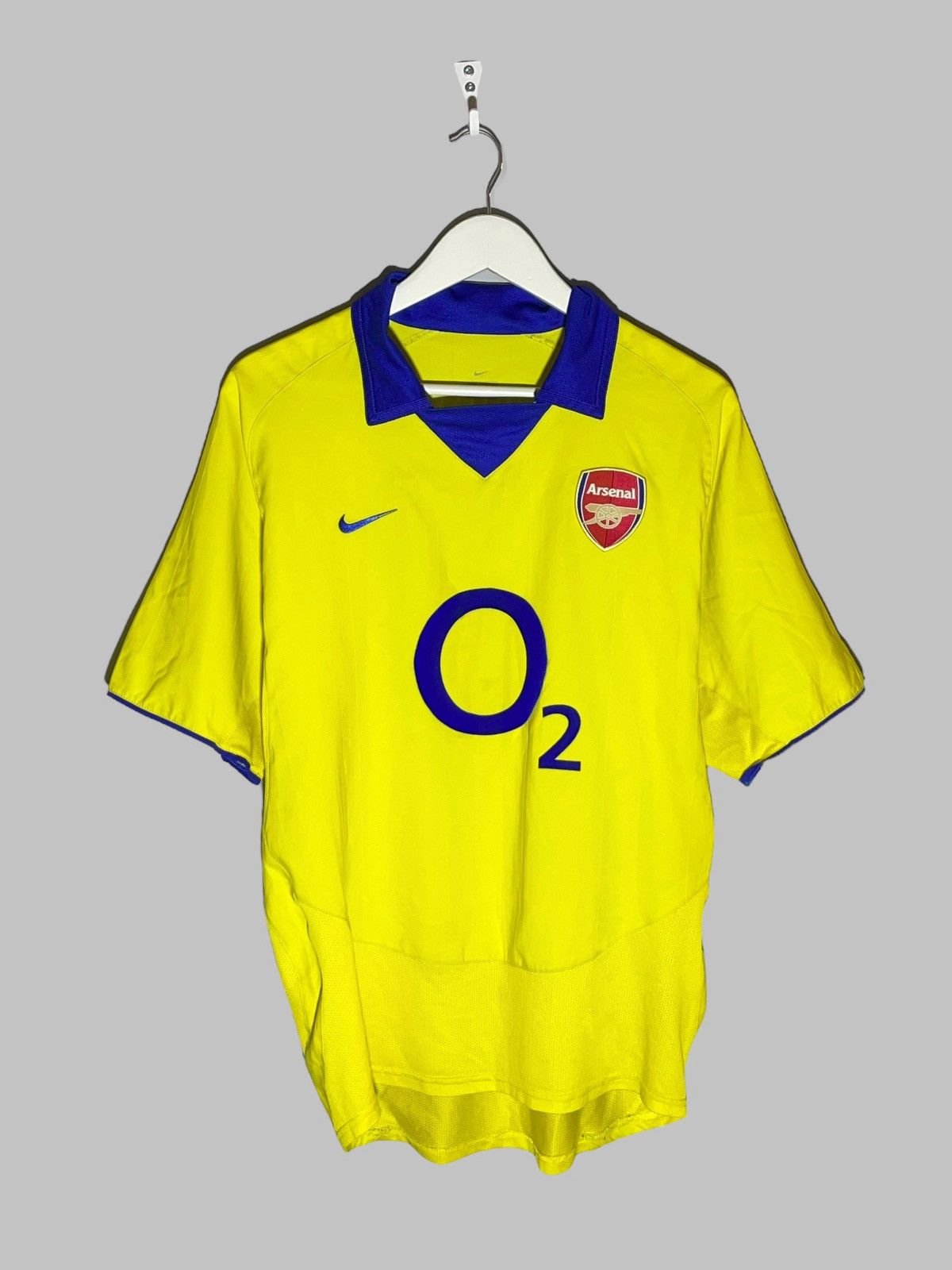 Nike Arsenal FC Nike 2003/04 Vintage Away Football Shirt Size US M / EU 48-50 / 2 - 1 Thumbnail