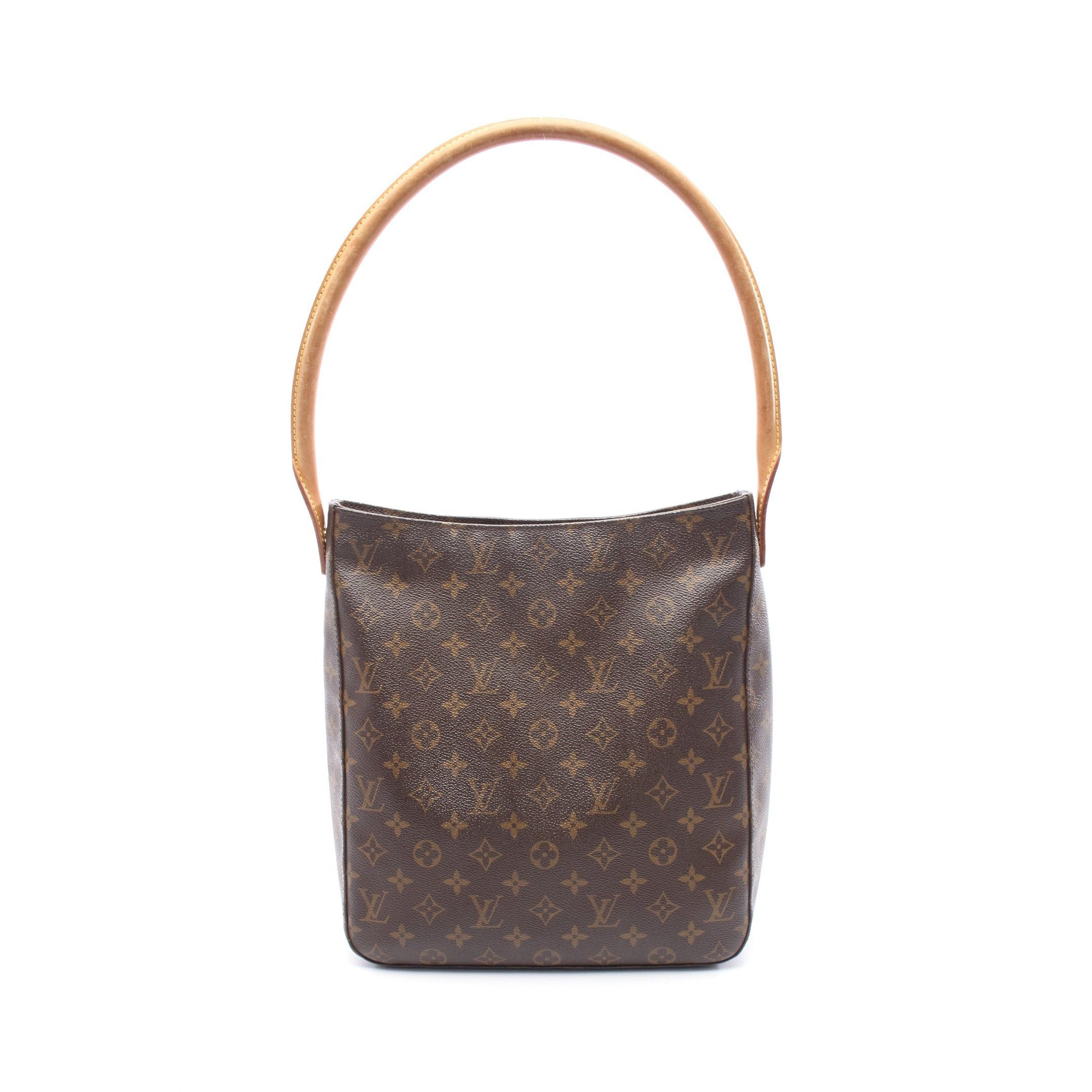 Louis Vuitton Louis Vuitton Looping Gm Monogram Shoulder Bag Leather Brown Size ONE SIZE - 1 Thumbnail