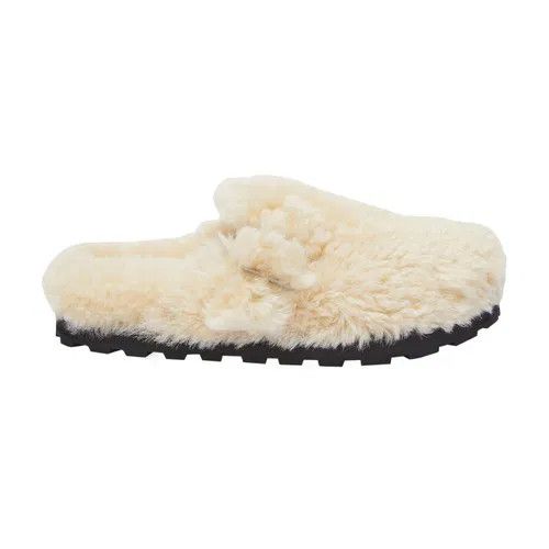 o1y1025 Leather Mules in Ivory