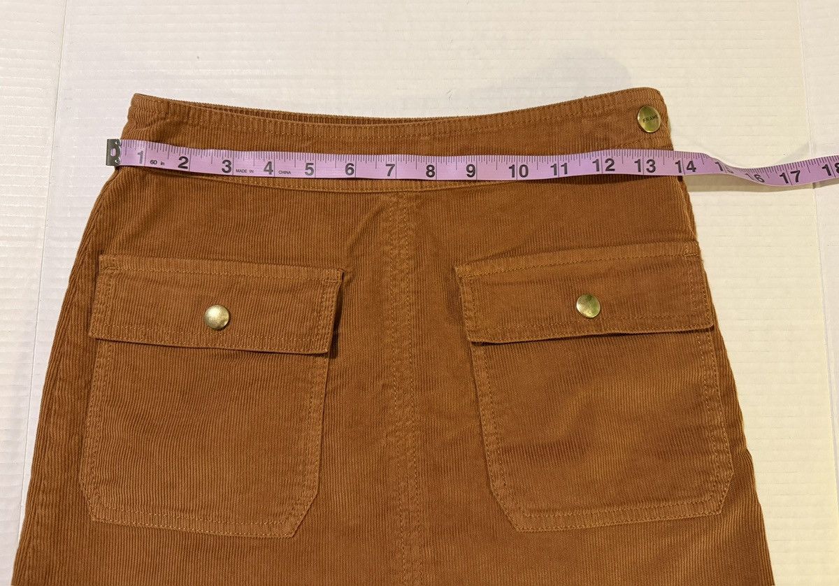 Frame Frame Denim Le Bardot Tobacco Corduroy Fall Mini Skirt Size 23" - 8 Thumbnail
