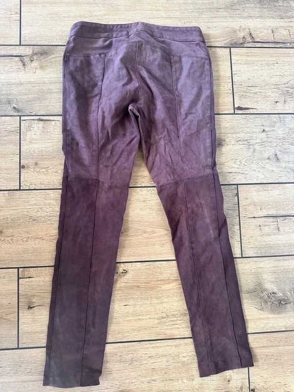 Patrizia Pepe Patrizia pepe burgund 36 leather trousers Size 28" / US 6 / IT 42 - 1 Thumbnail