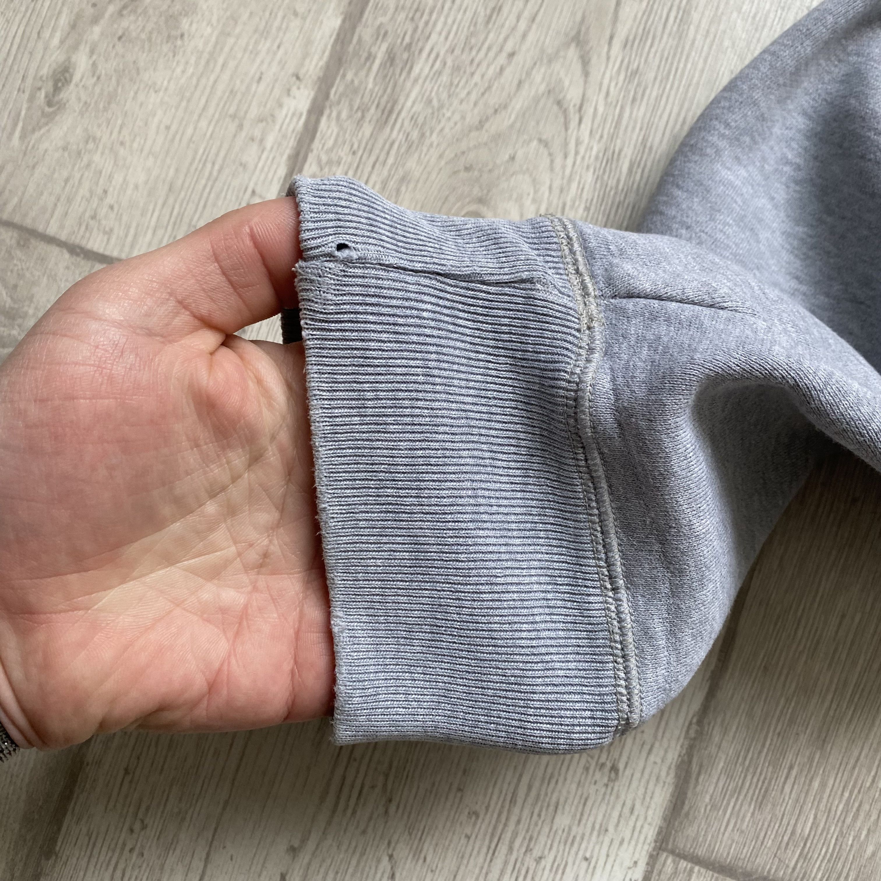 Gap Vintage Gap Boxy hoodie Center logo Distressed reverse weave Size US XL / EU 56 / 4 - 7 Thumbnail