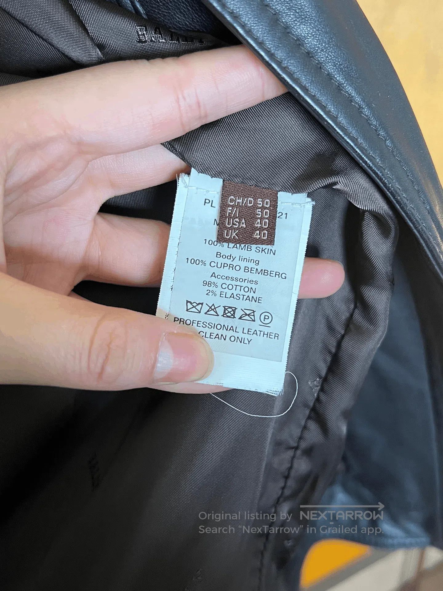 Bally Bally Black Lambskin Jacket. Size US M / EU 48-50 / 2 - 5 Thumbnail