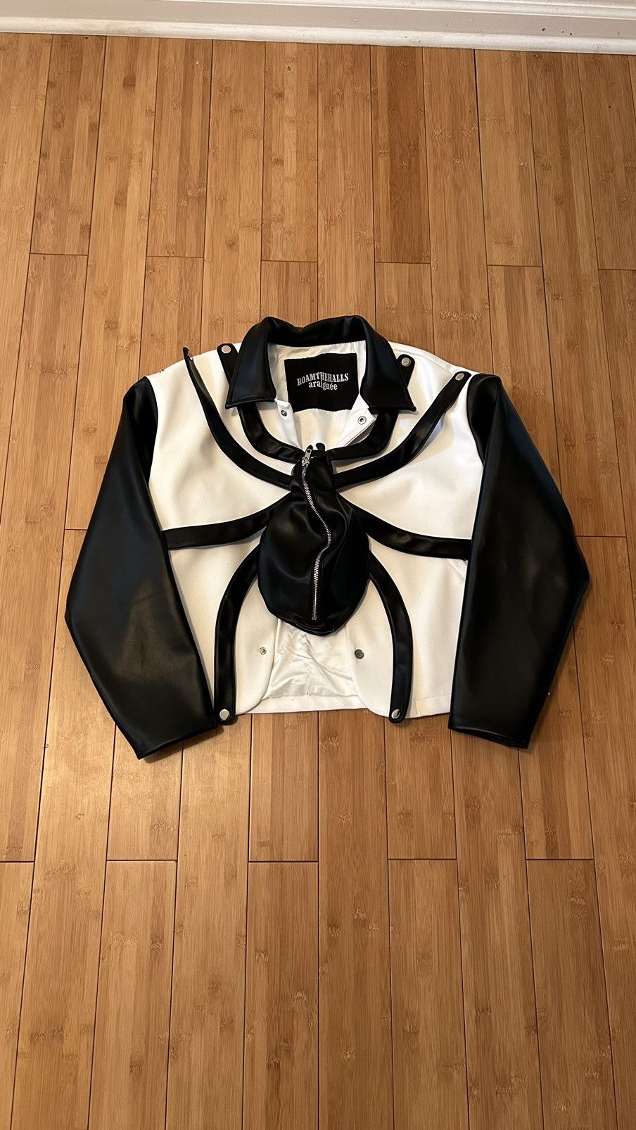 Vintage RoamTheHalls Spider Leather Jacket Size US M / EU 48-50 / 2 - 1 Thumbnail