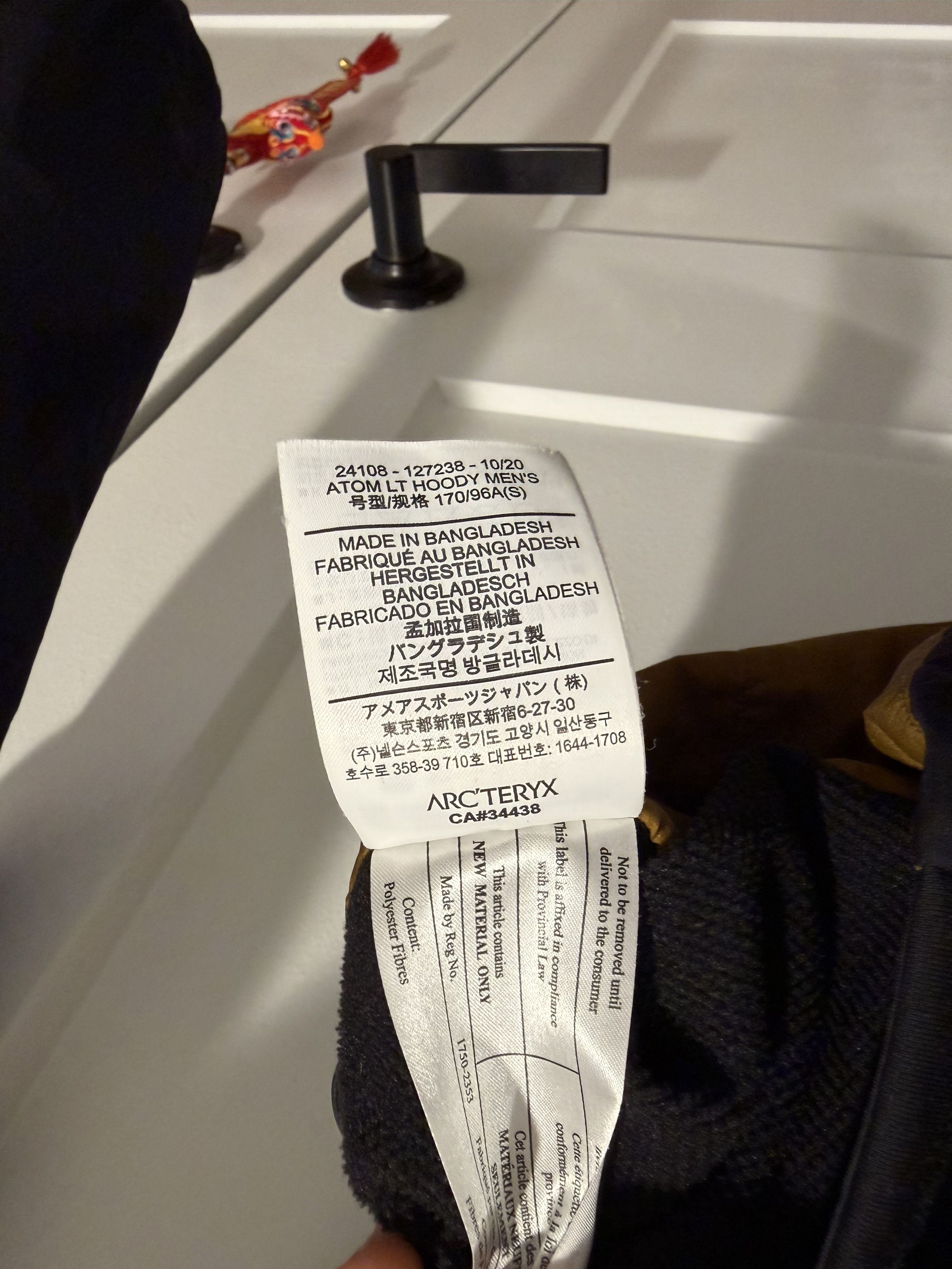 Arc'teryx Arc’teryx 24k Gold Atom Lt Size US S / EU 44-46 / 1 - 3 Thumbnail
