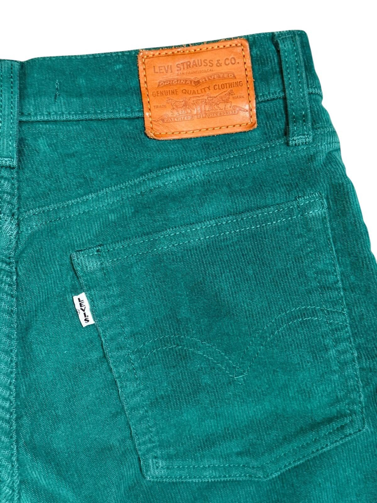 Other Levi's Premium Straight Corduroy Pants Green Size 28 Size US 28 / EU 44 - 4 Thumbnail