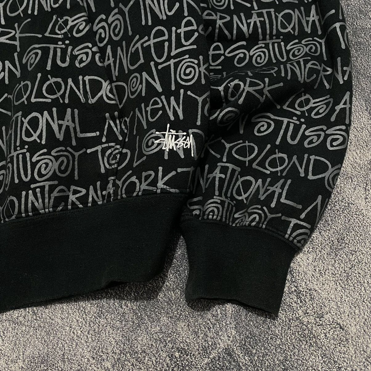 Stussy × Supreme 🪄Stussy Tour AOP Hooded💫 Size US S / EU 44-46 / 1 - 5 Thumbnail