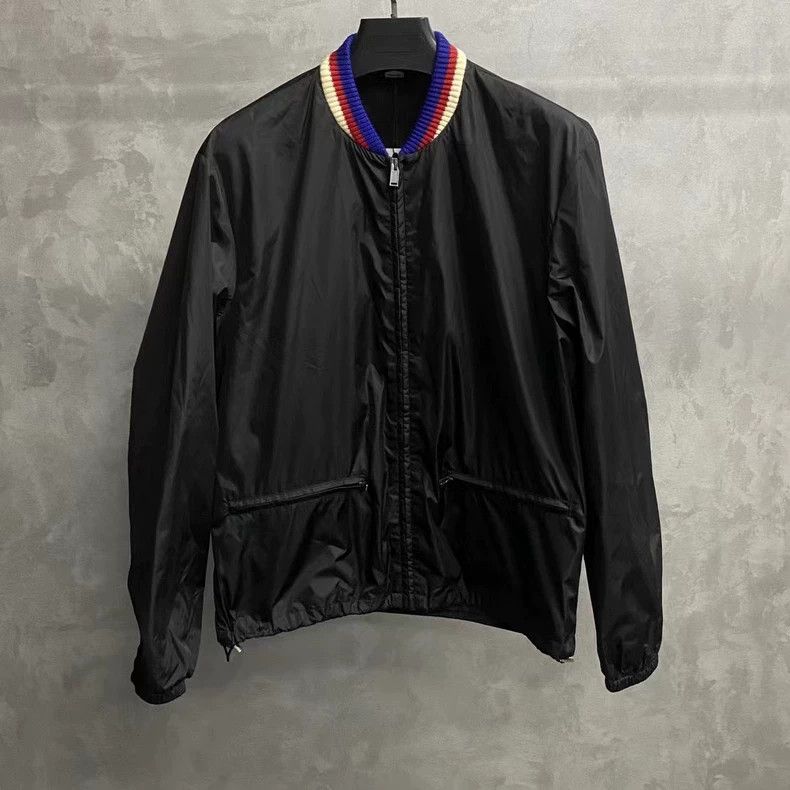 Gucci Gucci The latest black retro pattern logo windbreaker jacke Size US M / EU 48-50 / 2 - 1 Thumbnail