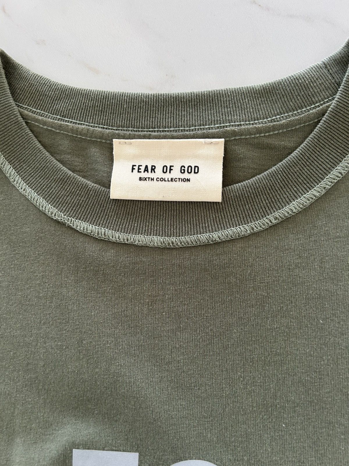 Fear of God FG t shirt Size US M / EU 48-50 / 2 - 2 Thumbnail