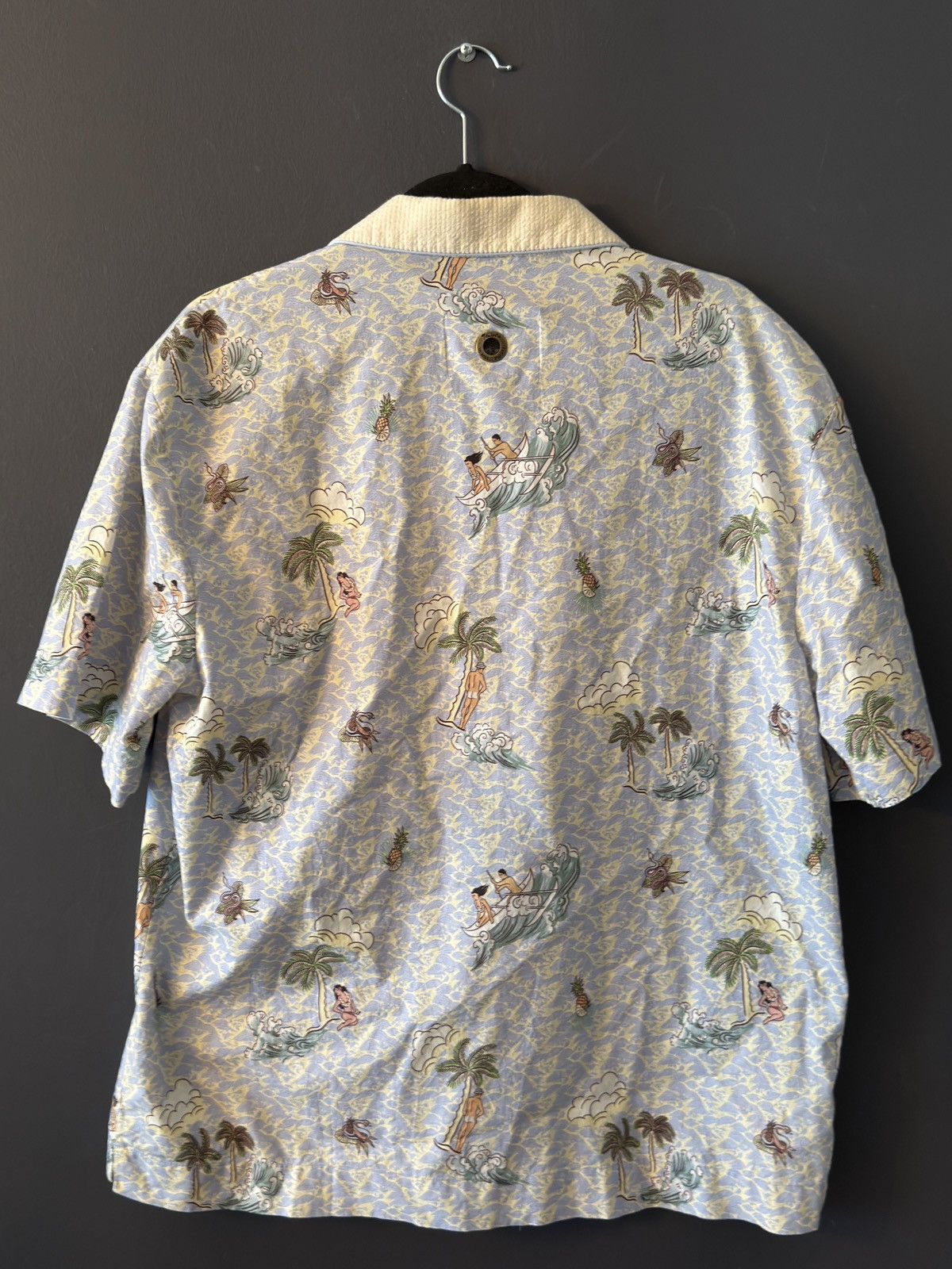 Tombolo Tombolo "Playa of Eden" Hawaiian shirt Size US L / EU 52-54 / 3 - 3 Thumbnail