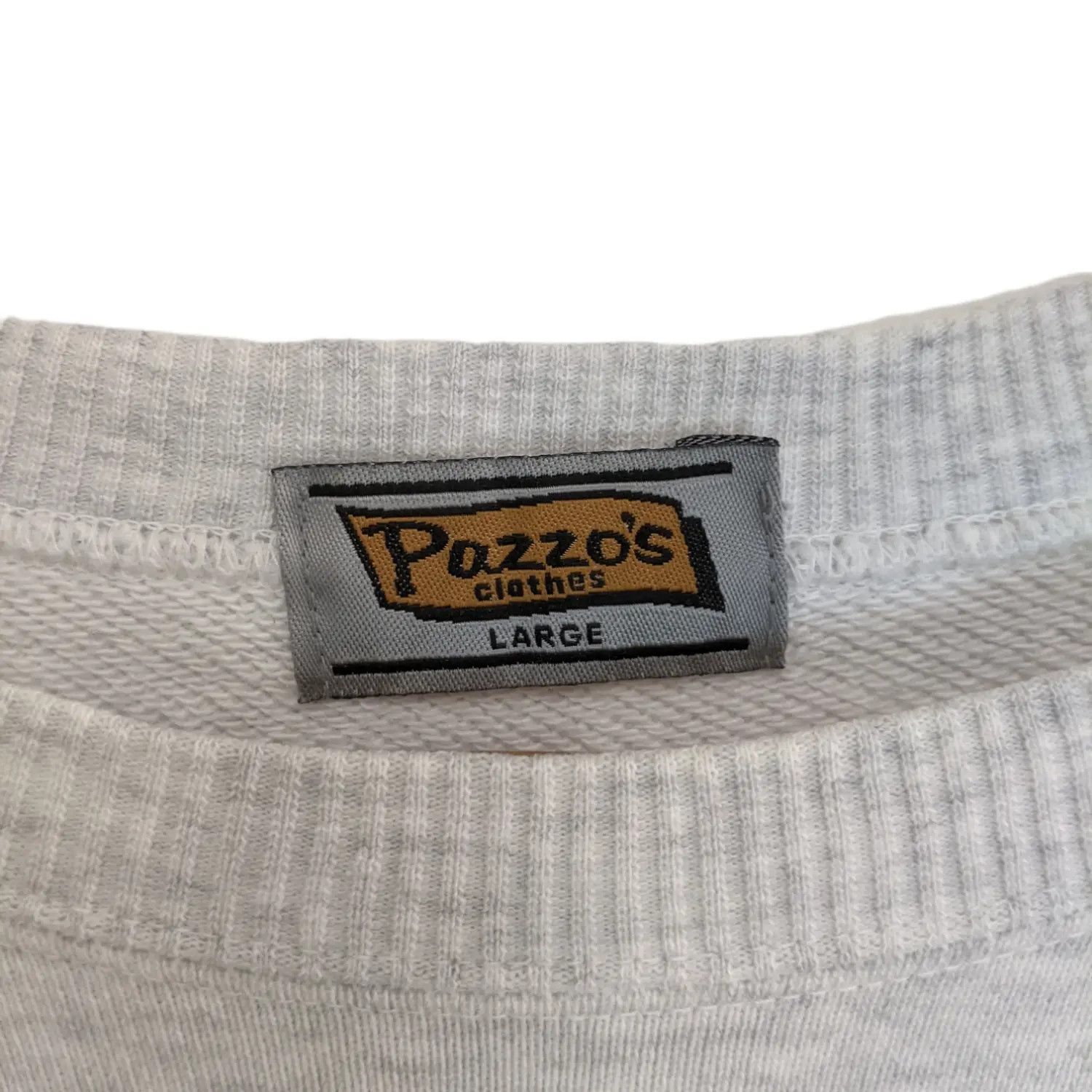 Japanese Brand PAZZO Big Spell Out Jumper Sweatshirt Size US L / EU 52-54 / 3 - 8 Thumbnail