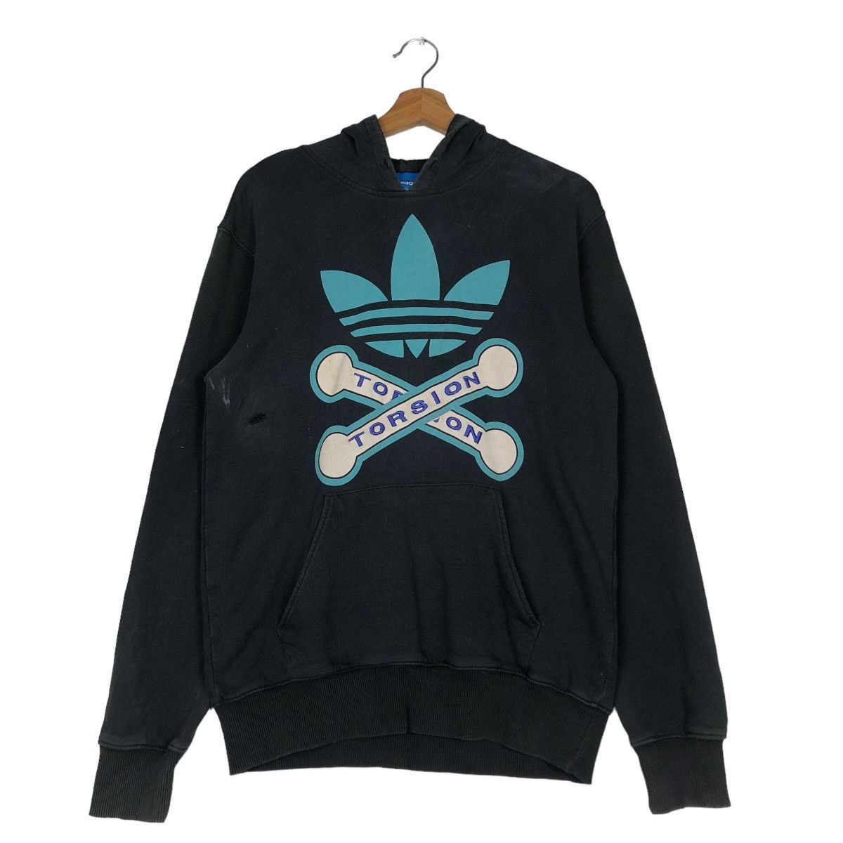 Adidas 🔥Adidas X Torsion Skeleton Big Logo Hoodie Pull Over Size US M / EU 48-50 / 2 - 1 Thumbnail