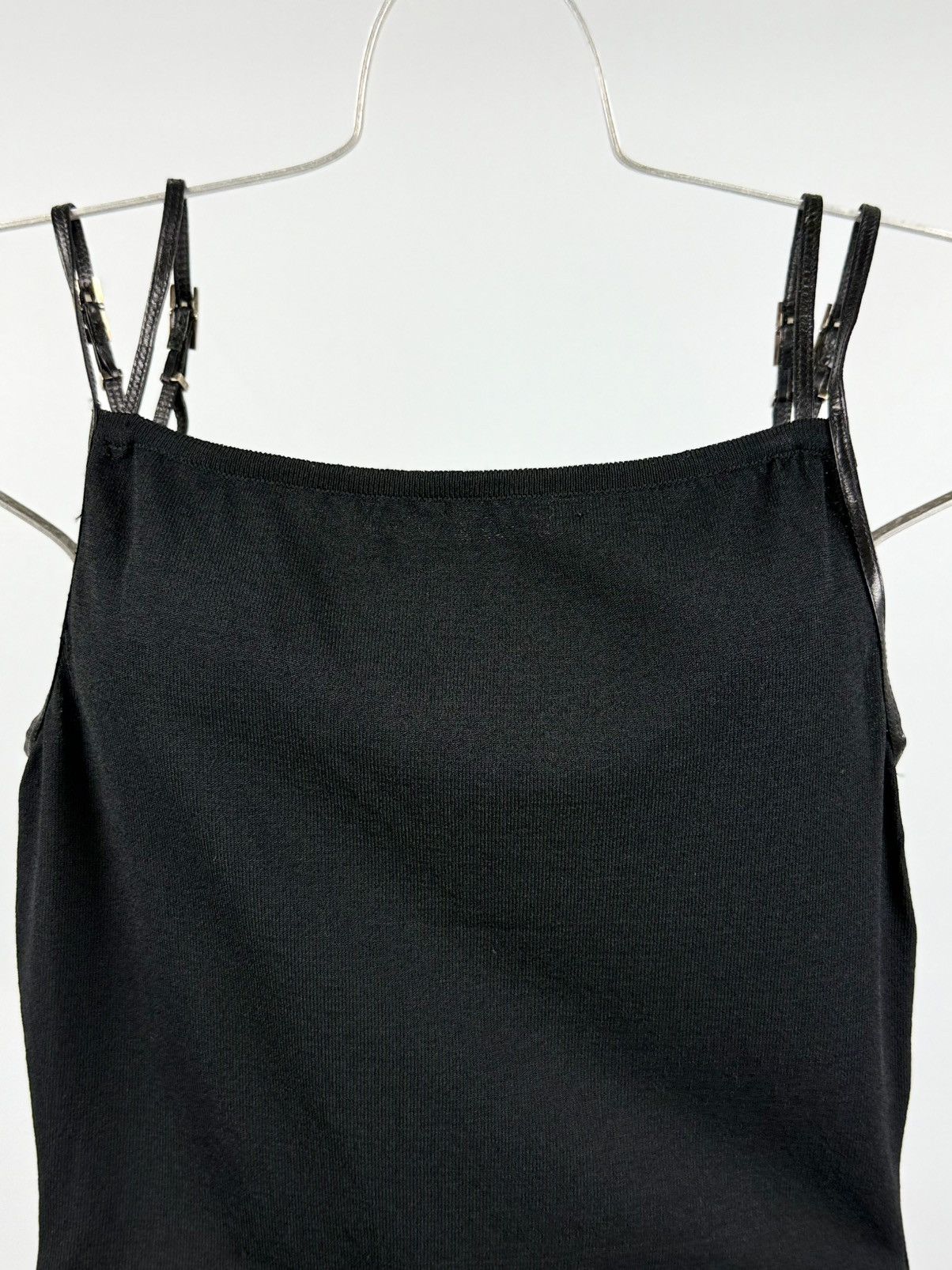 Gucci Gucci - Tom Ford - SS/98 - G - Logo Buckle - Tank Top Size M / US 6-8 / IT 42-44 - 8 Thumbnail
