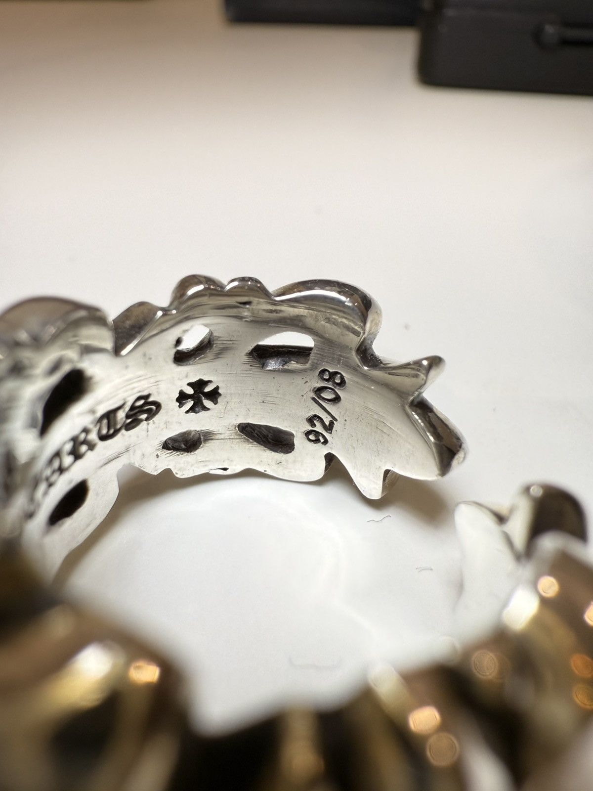 Chrome Hearts Chrome hearts double floral sz 6 Size ONE SIZE - 5 Thumbnail
