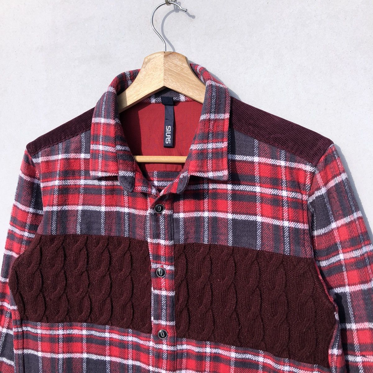 Silas 🔥Accept Binding Offer🔥 SILAS Wool Conduroy FLANNEL Jacket Size US S / EU 44-46 / 1 - 3 Thumbnail