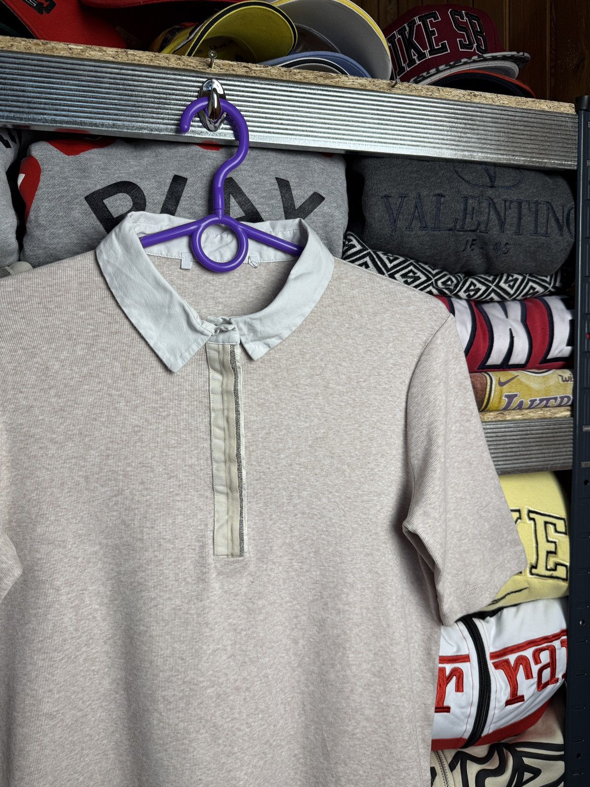 Brunello Cucinelli Brunello Cucinelli Luxury Polo Tee Y2K Rare Size US M / EU 48-50 / 2 - 3 Thumbnail