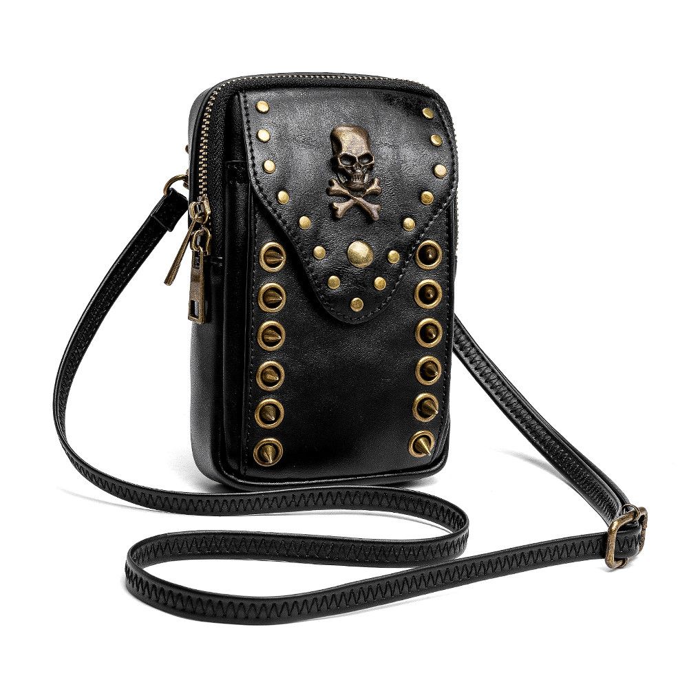 Japanese Brand Skull gothic sling bag Size ONE SIZE - 3 Thumbnail