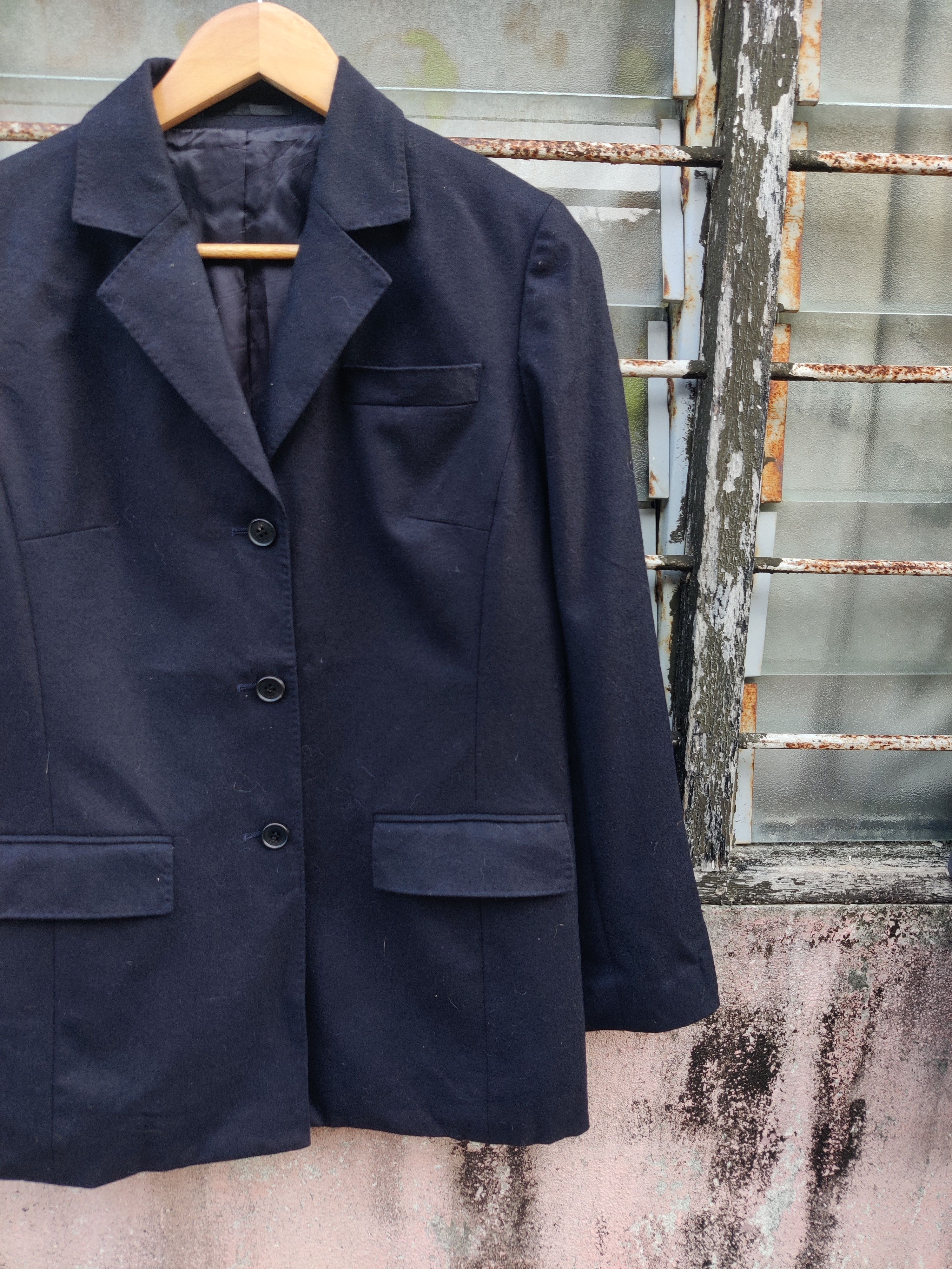 Burberry Vintage Luxury Burberry London Wool Cashmere Jacket Size US S / EU 44-46 / 1 - 3 Thumbnail