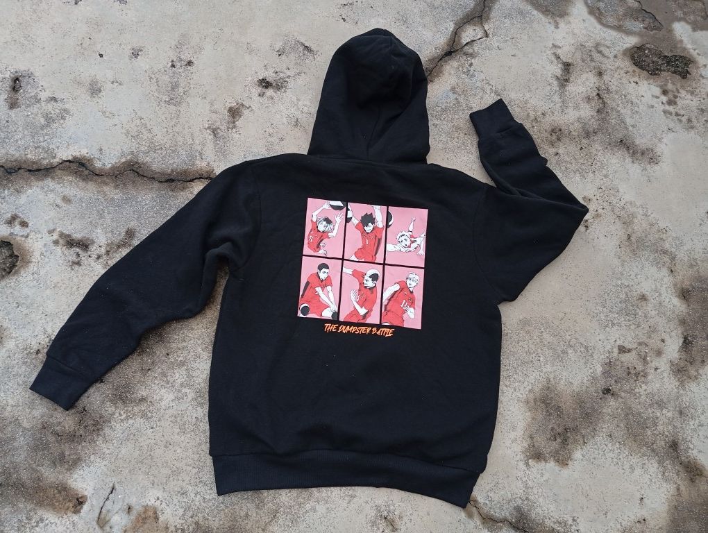 Japanese Brand Haikyu - Nekoma High School Hoodie Anime Volleyball Sport 🏐 Size US L / EU 52-54 / 3 - 3 Thumbnail