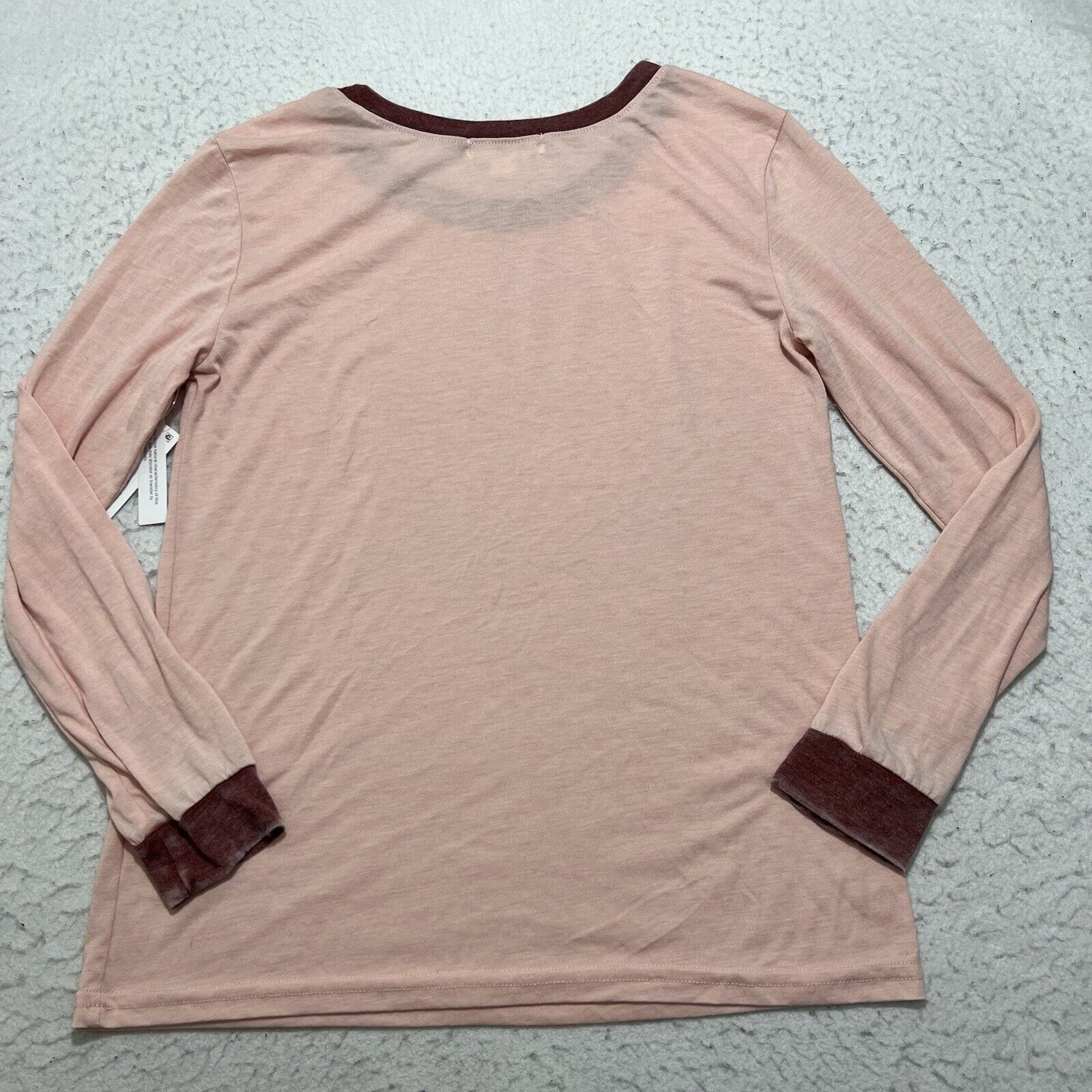 Treasure & Bond Treasure & Bond Tee Pink Smoke Red Lightweight T Shirt Size XS / US 0-2 / IT 36-38 - 10 Thumbnail