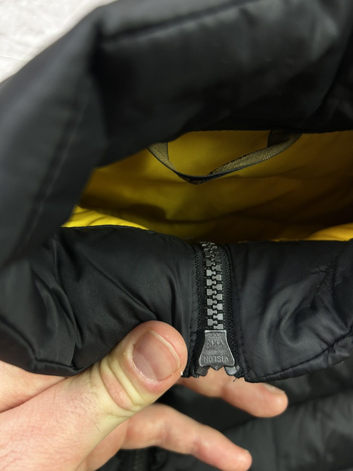 Barbour × Vintage Vintage down jacket Barbour International y 2k rare fibre Size US S / EU 44-46 / 1 - 8 Thumbnail