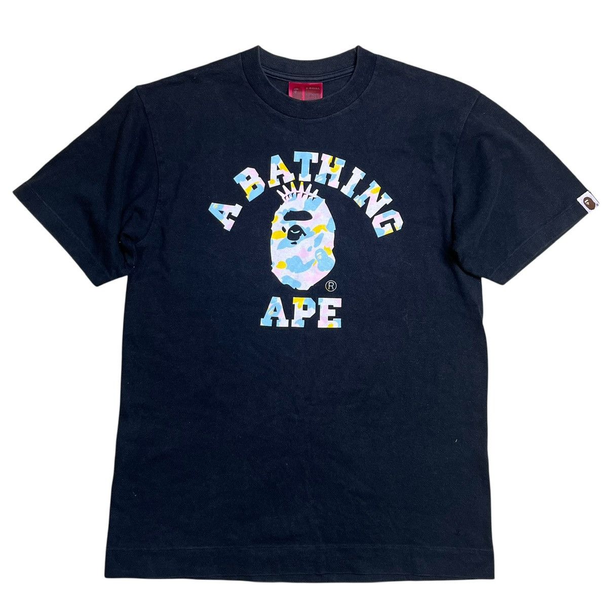 Bape Bape Cotton Candy New York College Tee Size US S / EU 44-46 / 1 - 1 Thumbnail
