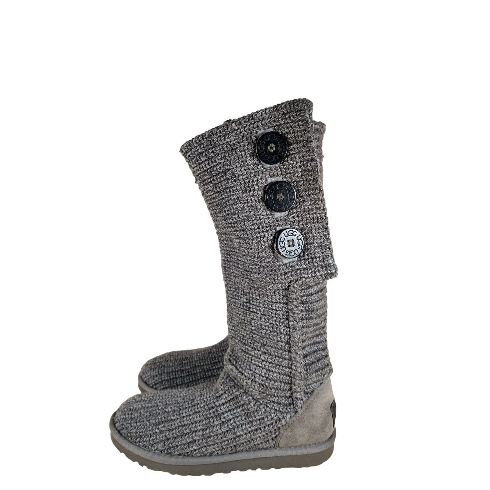 Ugg UGG Australia - Classic Cardy - Boots - Gray - Women's - 6 Size US 6 / IT 36 - 3 Thumbnail