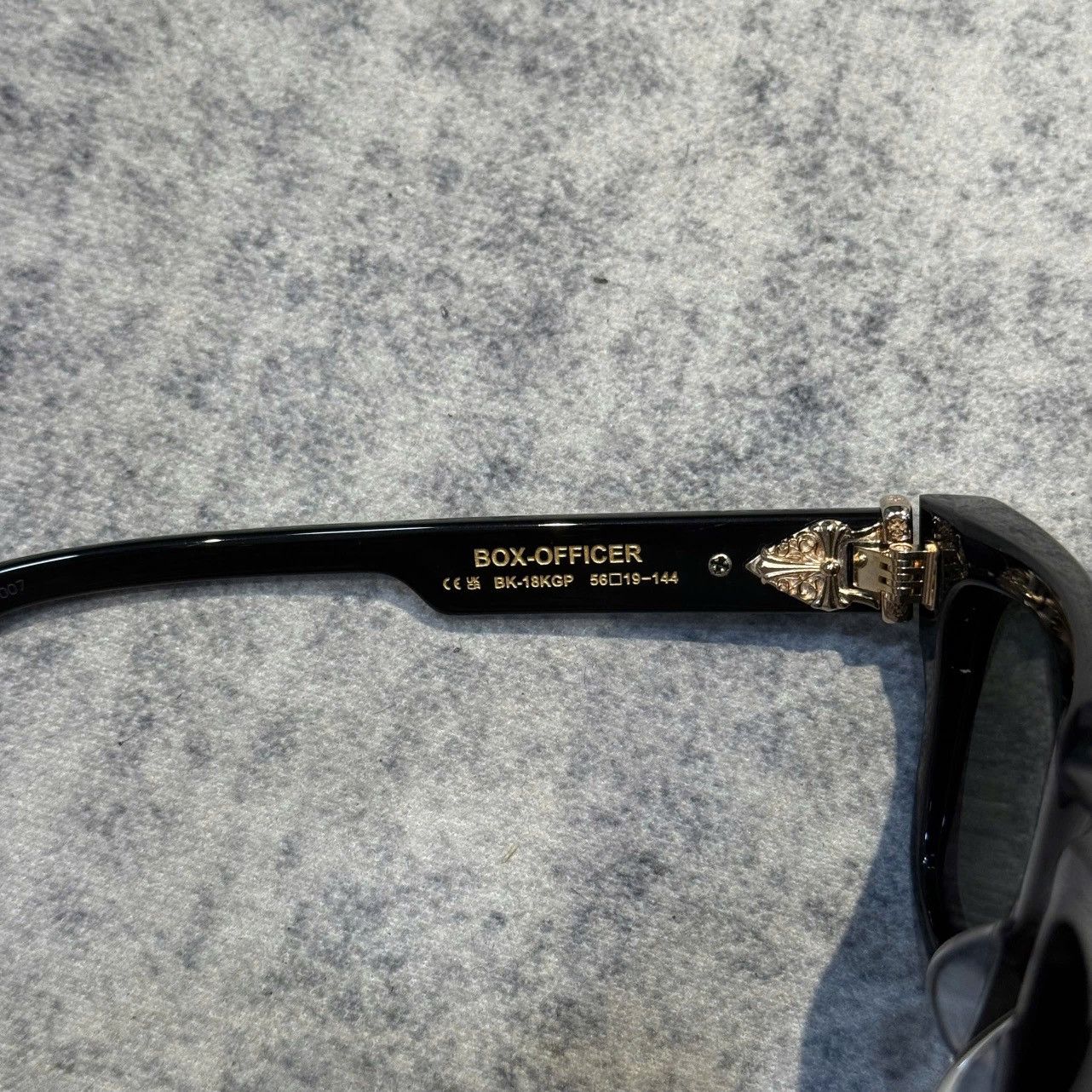 Chrome Hearts CHROME HEARTS BOX-OFFICER BLACK/18KGP Size ONE SIZE - 4 Thumbnail