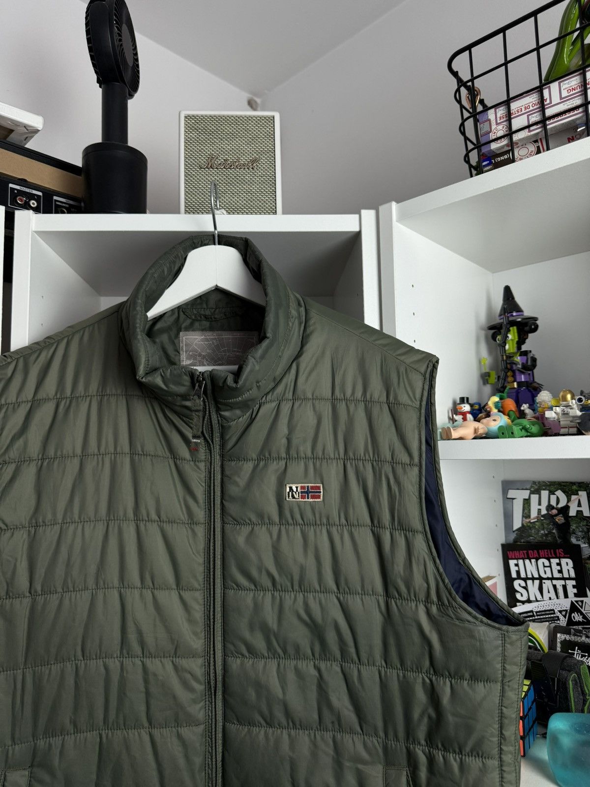 Designer × Napapijri Napapijri small logo lightweight puffer vest XXL gorpcore Size US XXL / EU 58 / 5 - 3 Thumbnail