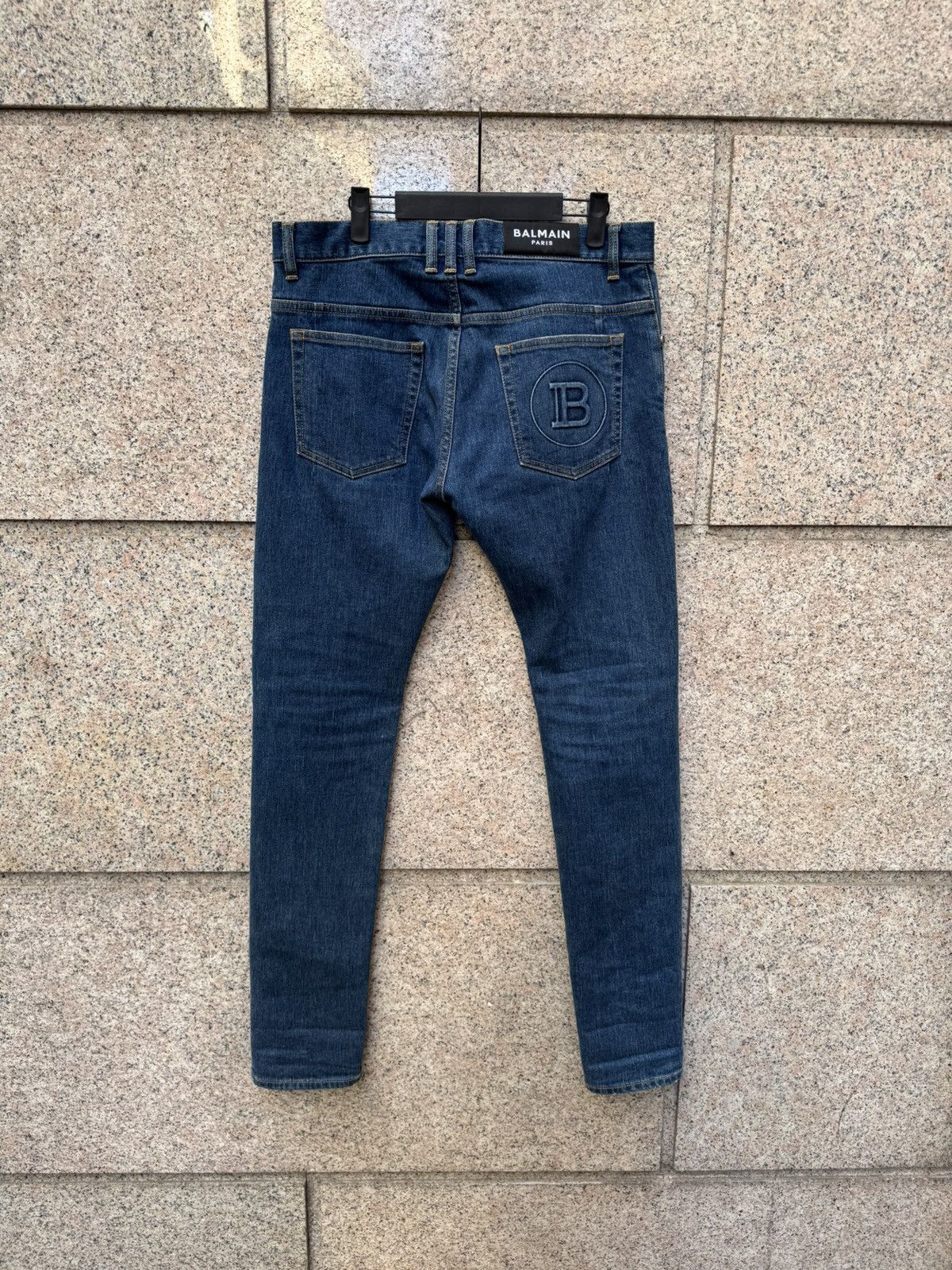 Balmain Balmain Paris Slim Fit Denim – Size 32 Size US 32 / EU 48 - 6 Thumbnail