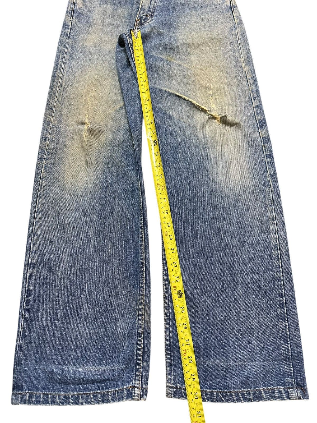 Levi's Vintage 80s Levis 503 Mud Wash Distress Style Baggy Jeans Size US 30 / EU 46 - 14 Thumbnail