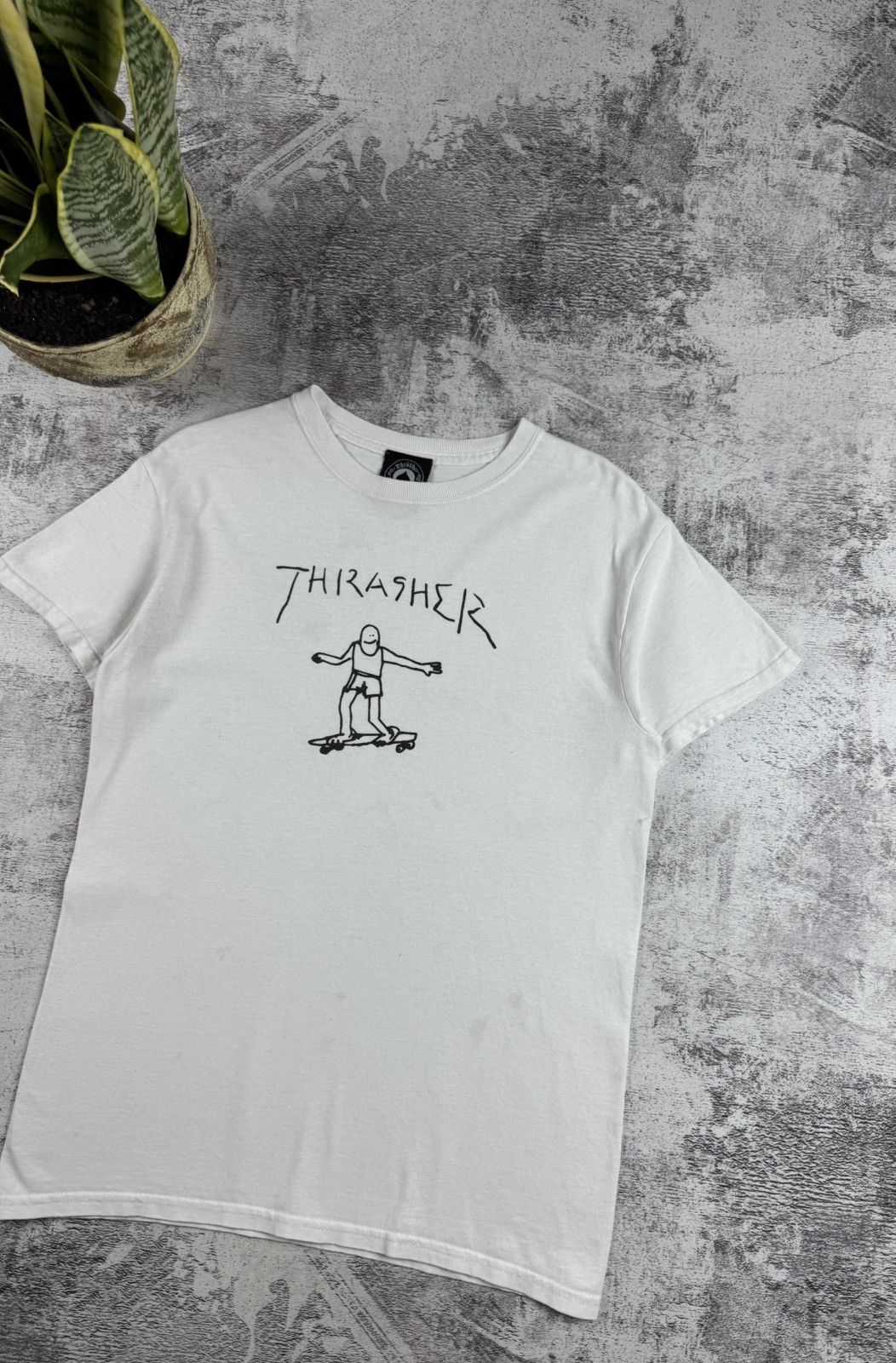 Thrasher Thrasher Skateboarding Gonz Rap Y2K Baggy Relaxed T Shirt Tee Size US S / EU 44-46 / 1 - 3 Thumbnail