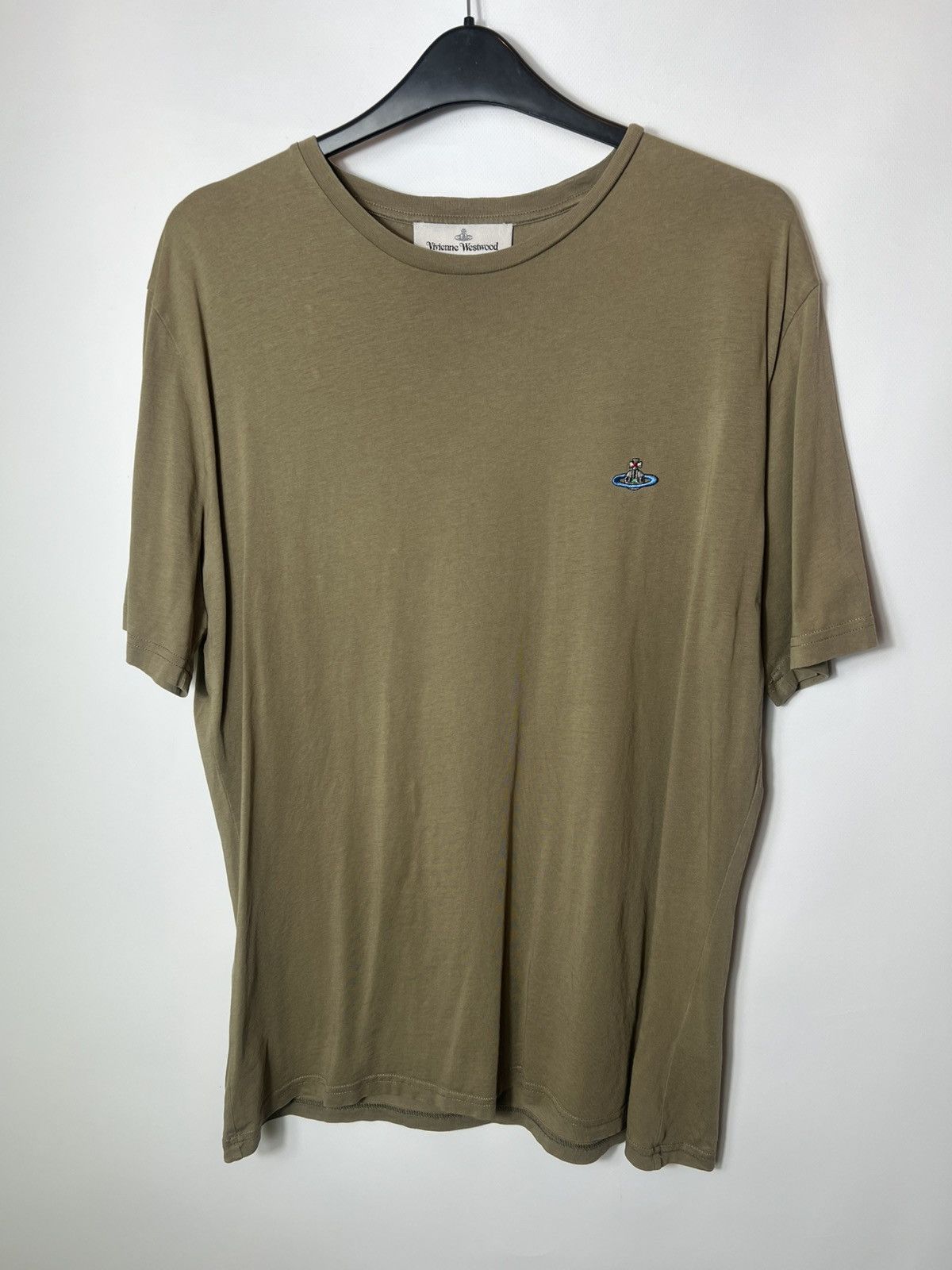 Vivienne Westwood Vintage streetwear y2k Vivienne Westwood Khaki T-shirt Size US XL / EU 56 / 4 - 1 Thumbnail