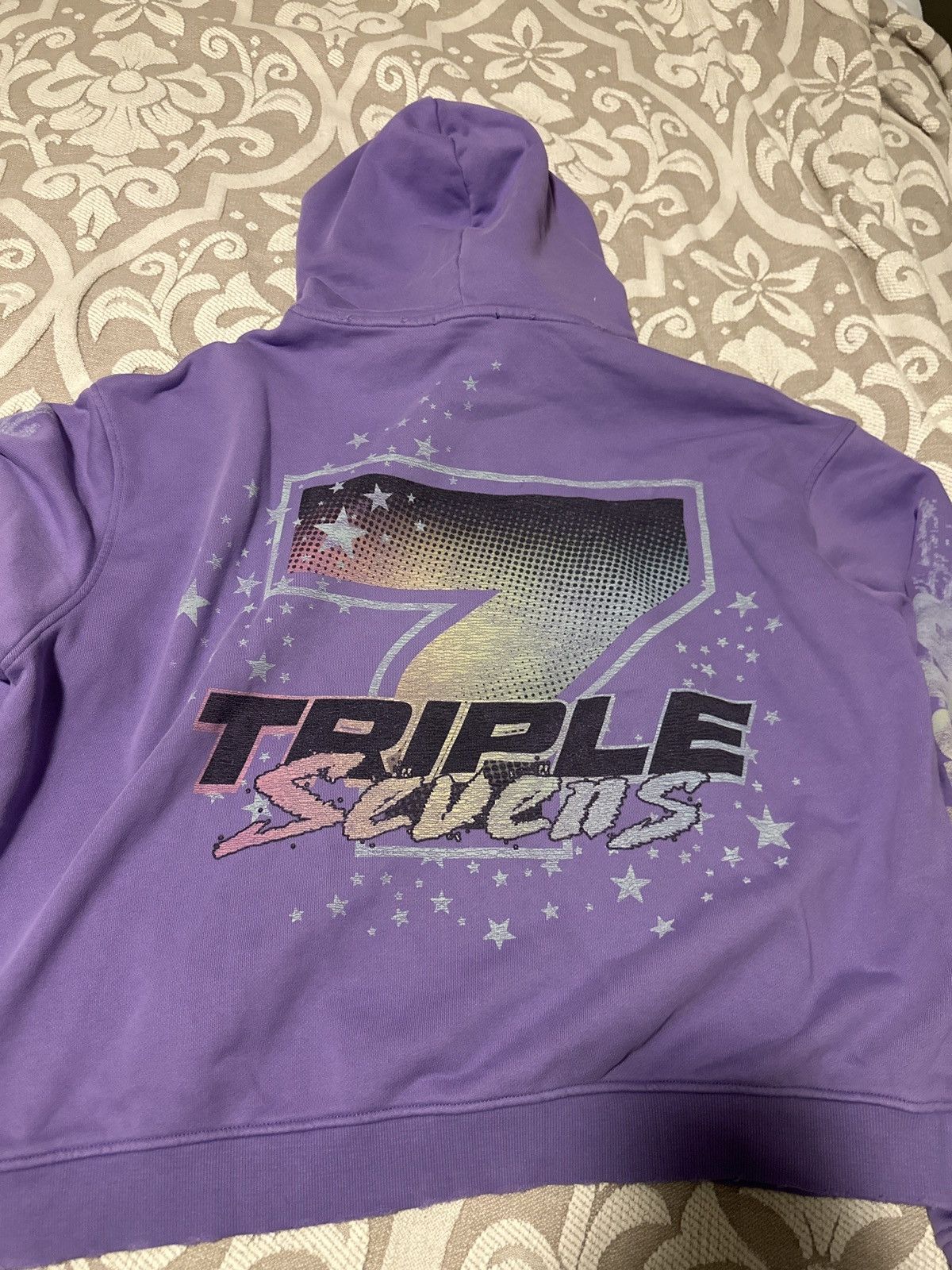 TRIPLE SEVENS Triple Seven Bear Graphic Hoodie Size US XL / EU 56 / 4 - 1 Thumbnail