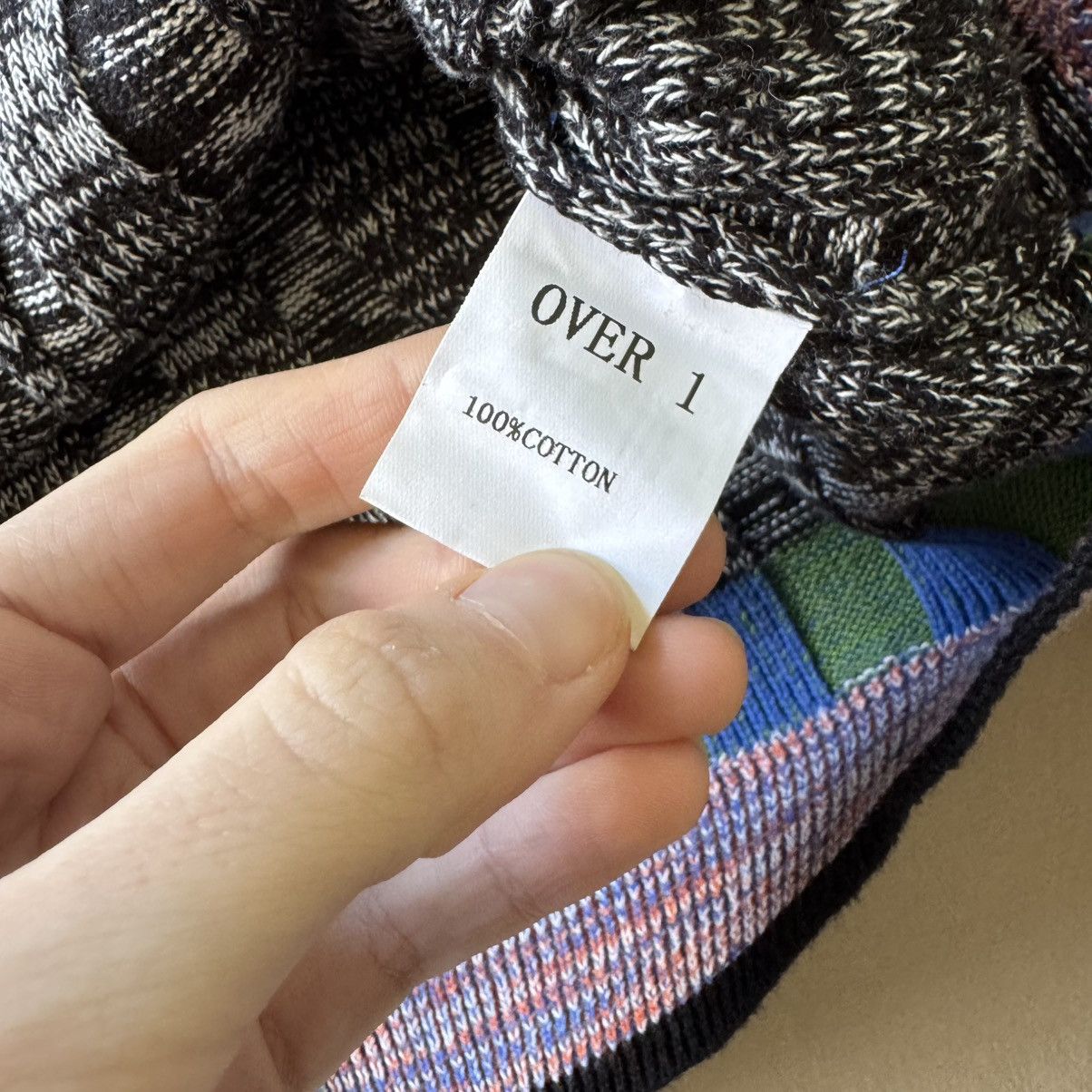 Other Over 1 Abstract Striped Multi-way Cardigan Sweater Size S / US 4 / IT 40 - 4 Thumbnail