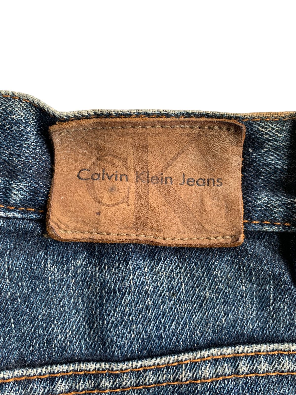 Japanese Brand × Kapital × Vintage Flare Calvin Klein Jeans Punk Style Faded Distressed Denim Size US 29 - 11 Thumbnail