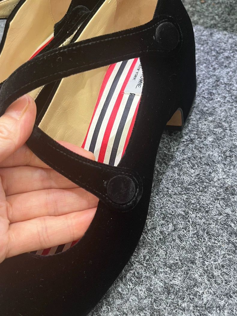Thom Browne Thom Browne Silk velvet Mary Jane shoes Silk velvet Mary Ja Size US 5.5 / IT 35.5 - 7 Thumbnail