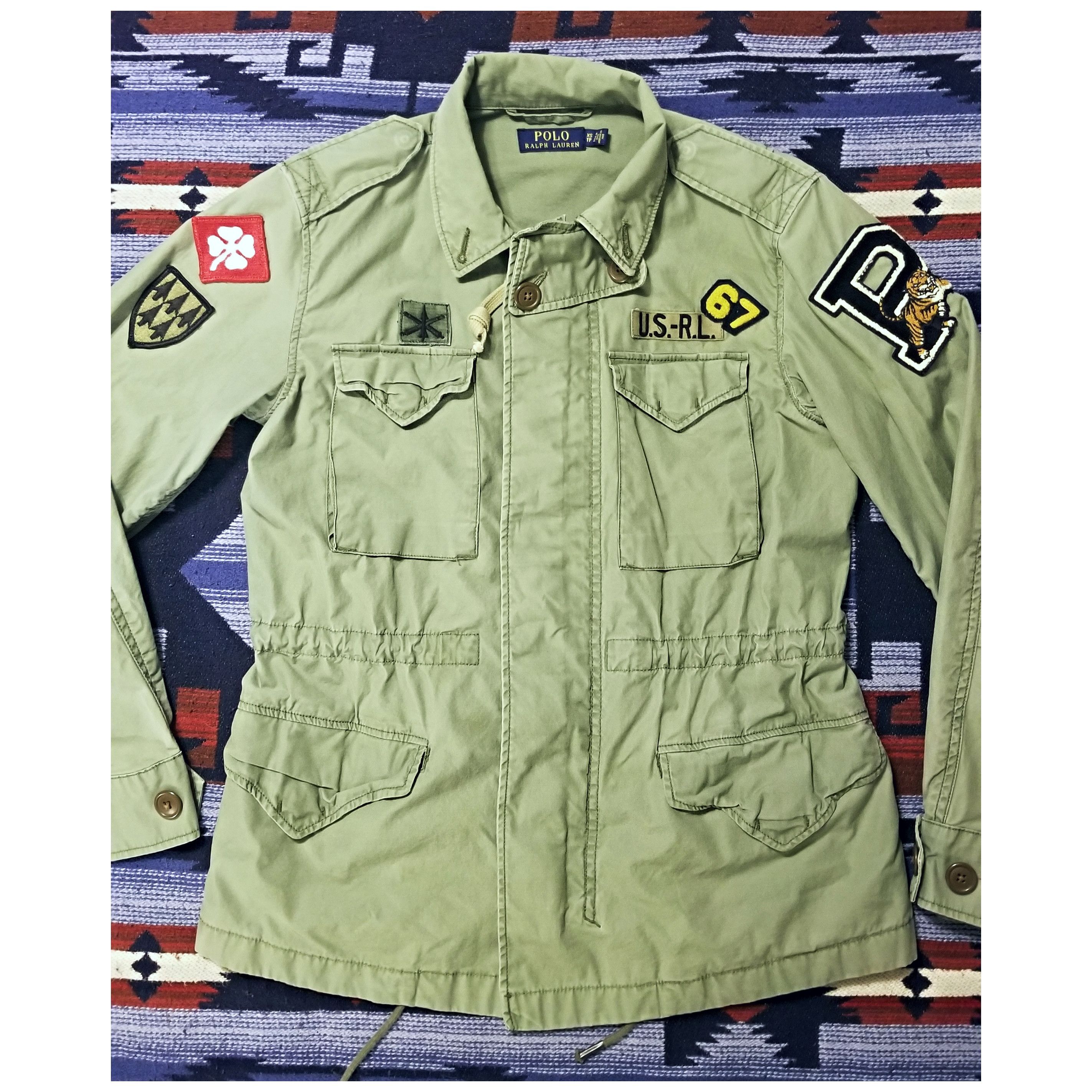 Ralph Lauren POLO RALPH LAUREN CUSTOMIZED MILITARY STYLE JACKET- X-SMALL Size XS / US 0-2 / IT 36-38 - 3 Thumbnail