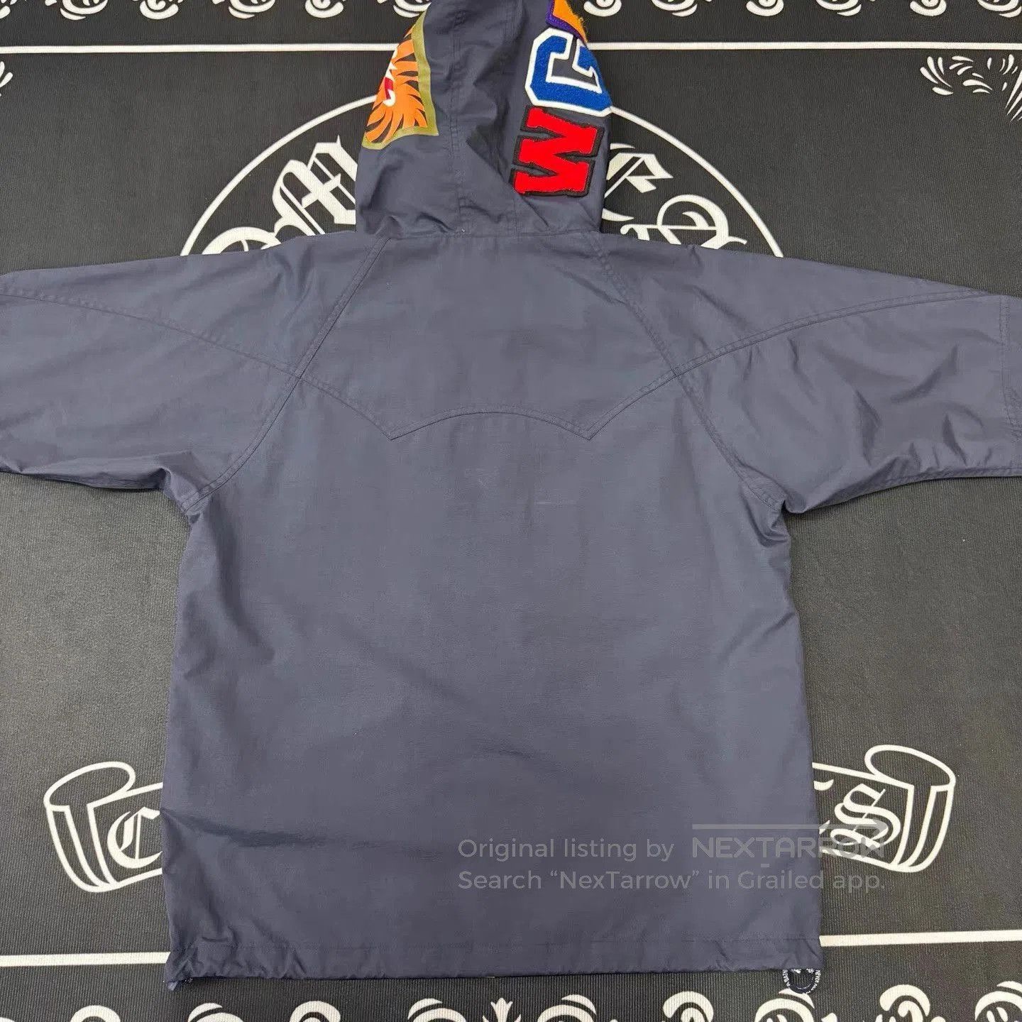 Bape Blue Shark Mouth Hooded Jacket Size L. Size US L / EU 52-54 / 3 - 3 Thumbnail