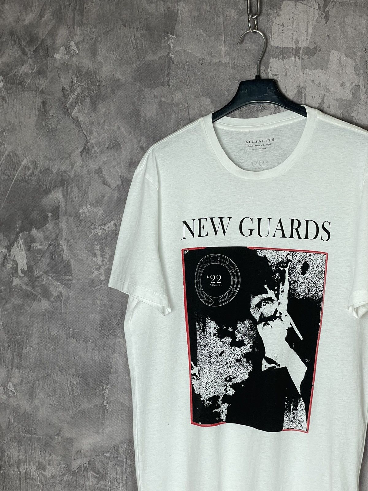 Allsaints Allsaints Y2K T-shirt Big Logo Streetwear “New Guards” Size US S / EU 44-46 / 1 - 4 Thumbnail