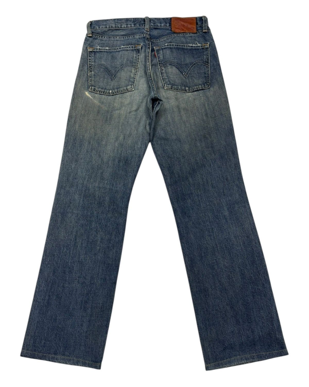 Kapital 🔥LEVIS 502 CLAWMARK DISTRESSED DENIM JEANS Size US 30 / EU 46 - 2 Thumbnail