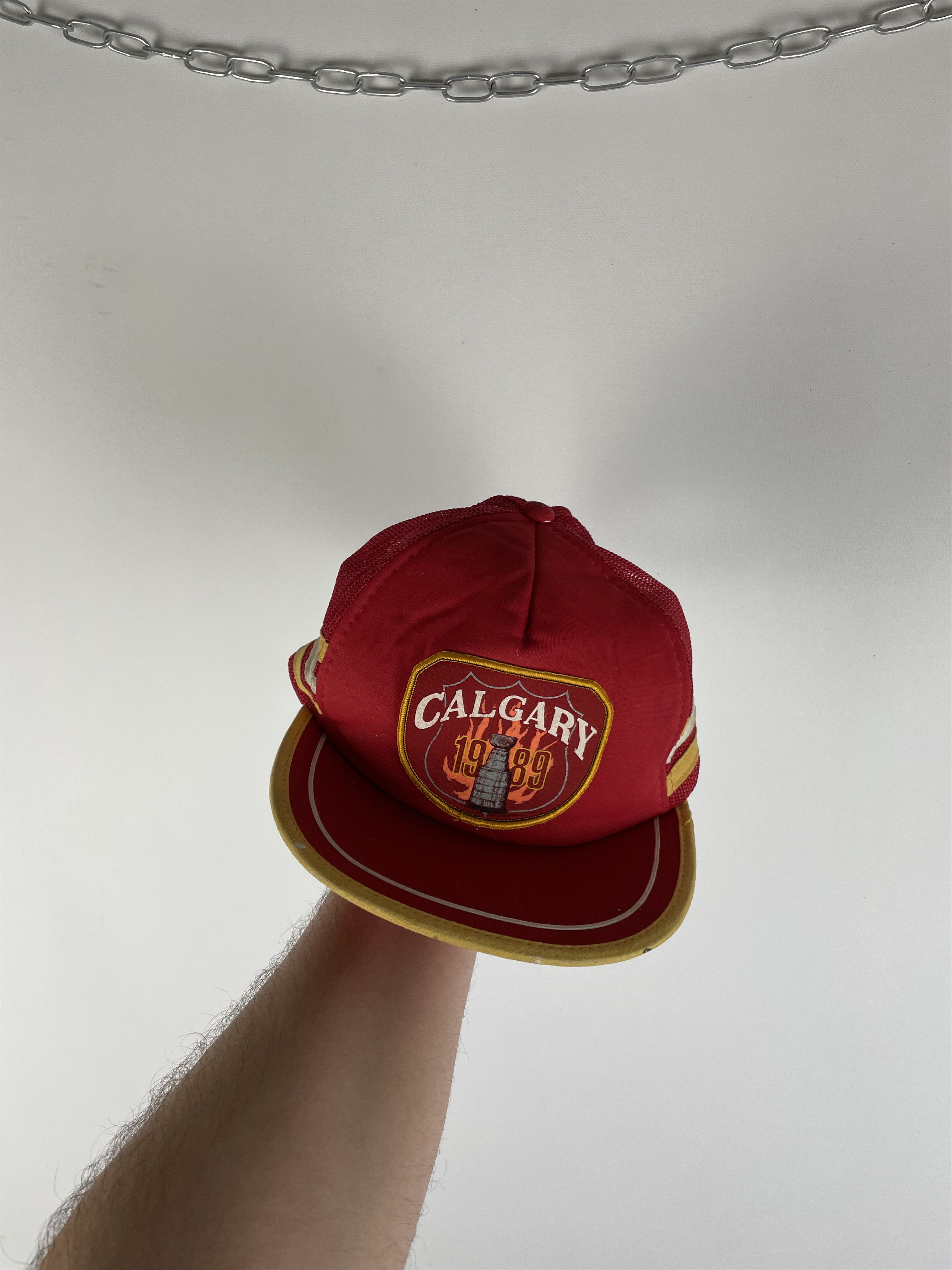 Vintage Calgary Flames NHL Cap Size ONE SIZE - 1 Thumbnail
