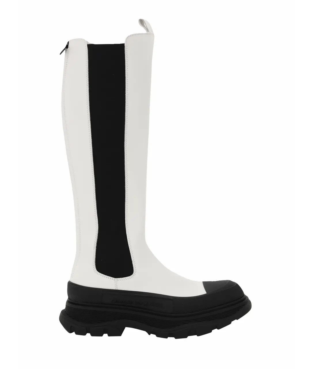 Alexander McQueen o1y0225 Boots in Black & White Size US 7 / IT 37 - 1 Thumbnail