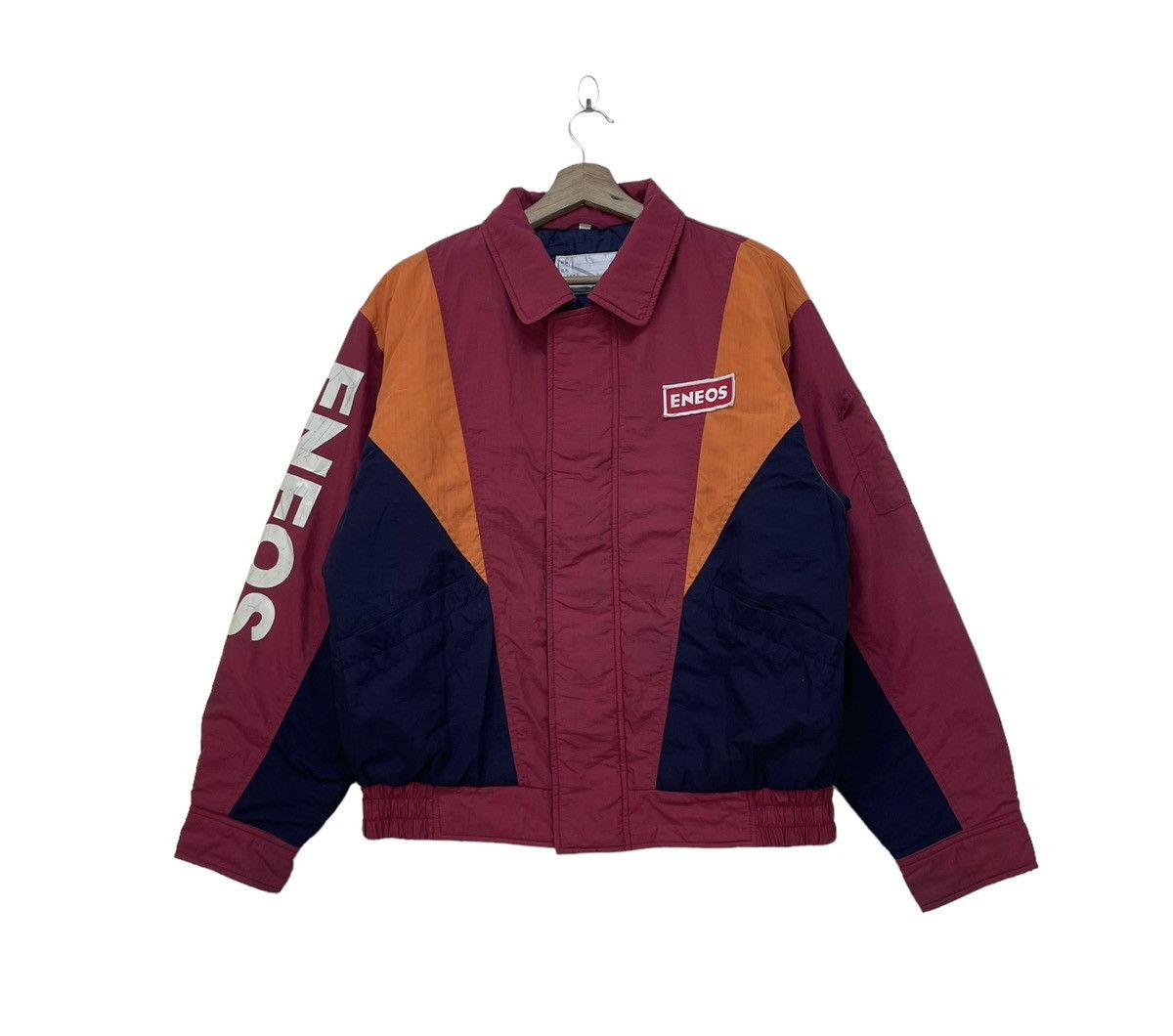 Vintage 💥Vintage Bomber Enoes Issey Skyline Jacket Size US M / EU 48-50 / 2 - 2 Thumbnail