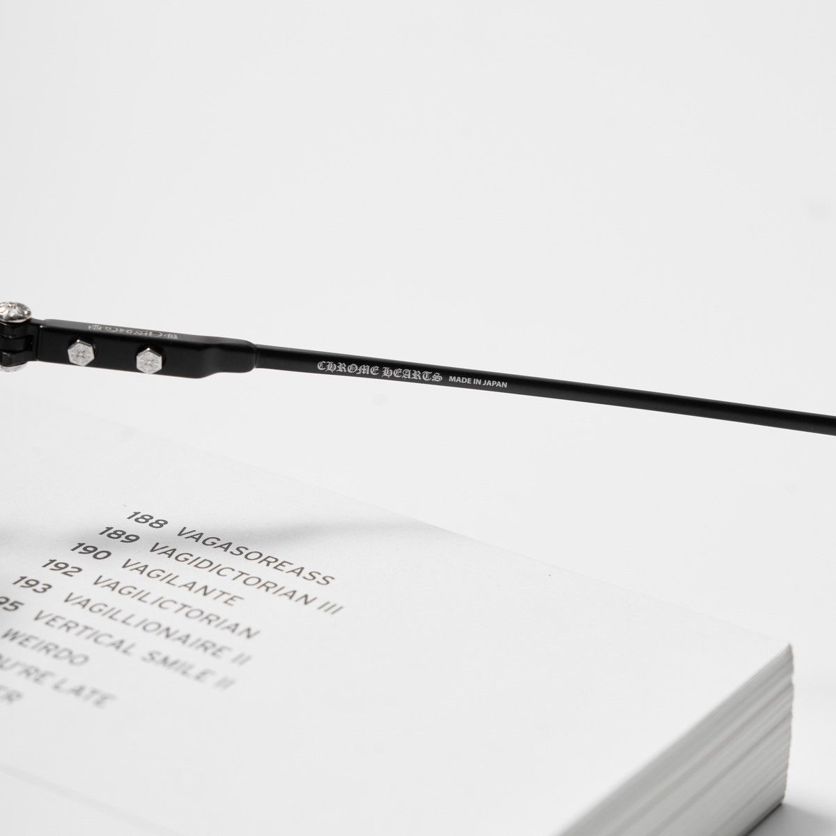 Chrome Hearts CHROME HEARTS ASSSOLUTLY MATTE BLACK GLASSES Size ONE SIZE - 5 Thumbnail