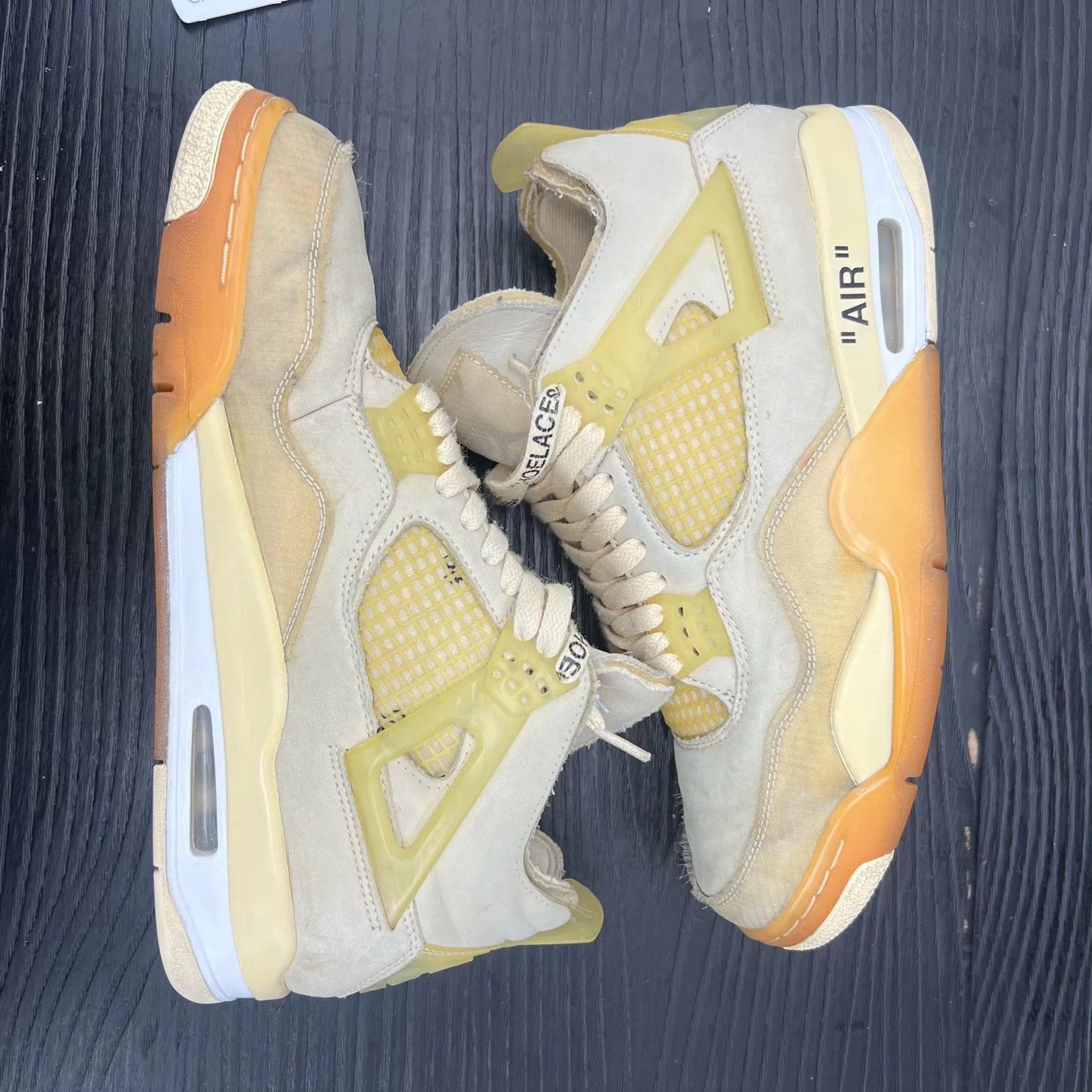 Nike Air Jordan 4 White Sail 43 Good Boxed Size US 10 / EU 43 - 2 Thumbnail