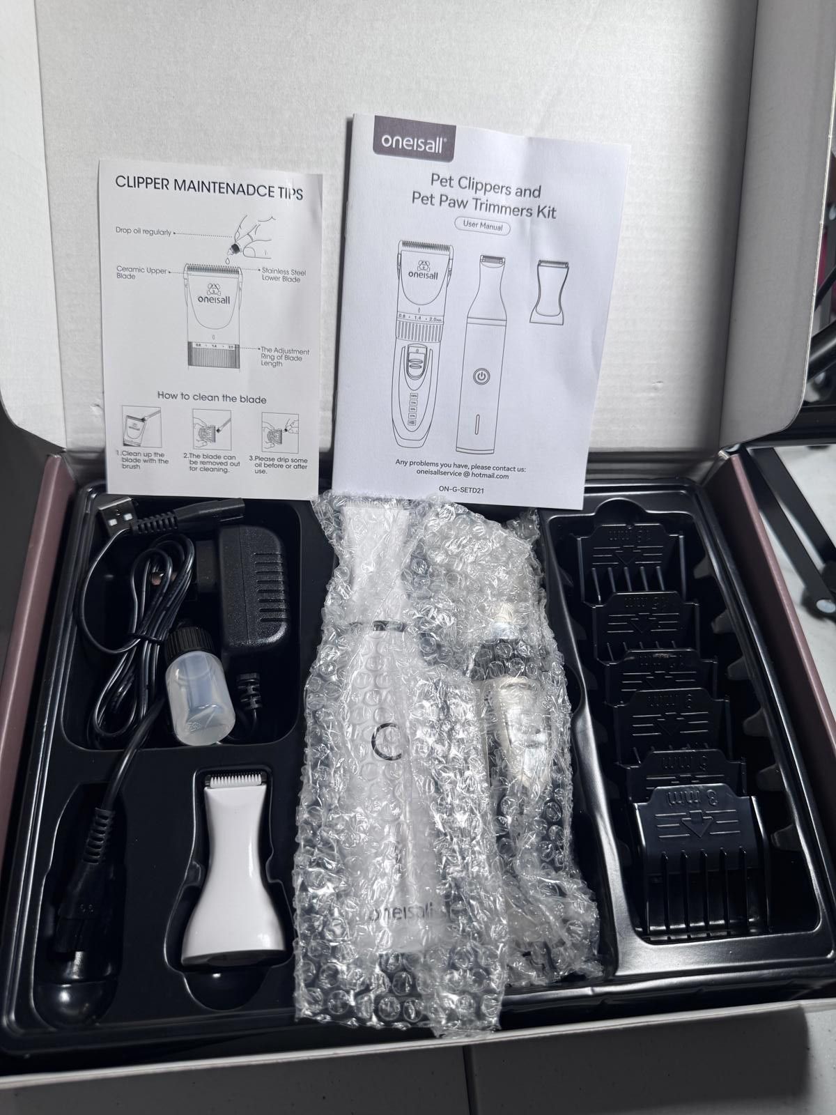 Other onesall Pet Clippers and Paw Trimmer Kit Size ONE SIZE - 1 Thumbnail