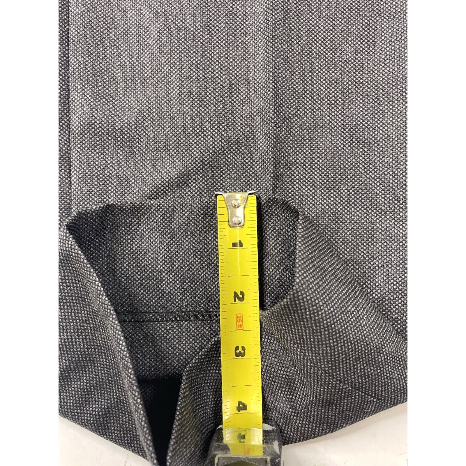 Suitsupply Suitsupply Sienna Suit Mens 38 Gray Wool Formal 2 Piece Jacket Pants Notch Lapel Double-Vented Slim Fit Regular Mens Size 38R - 5 Thumbnail
